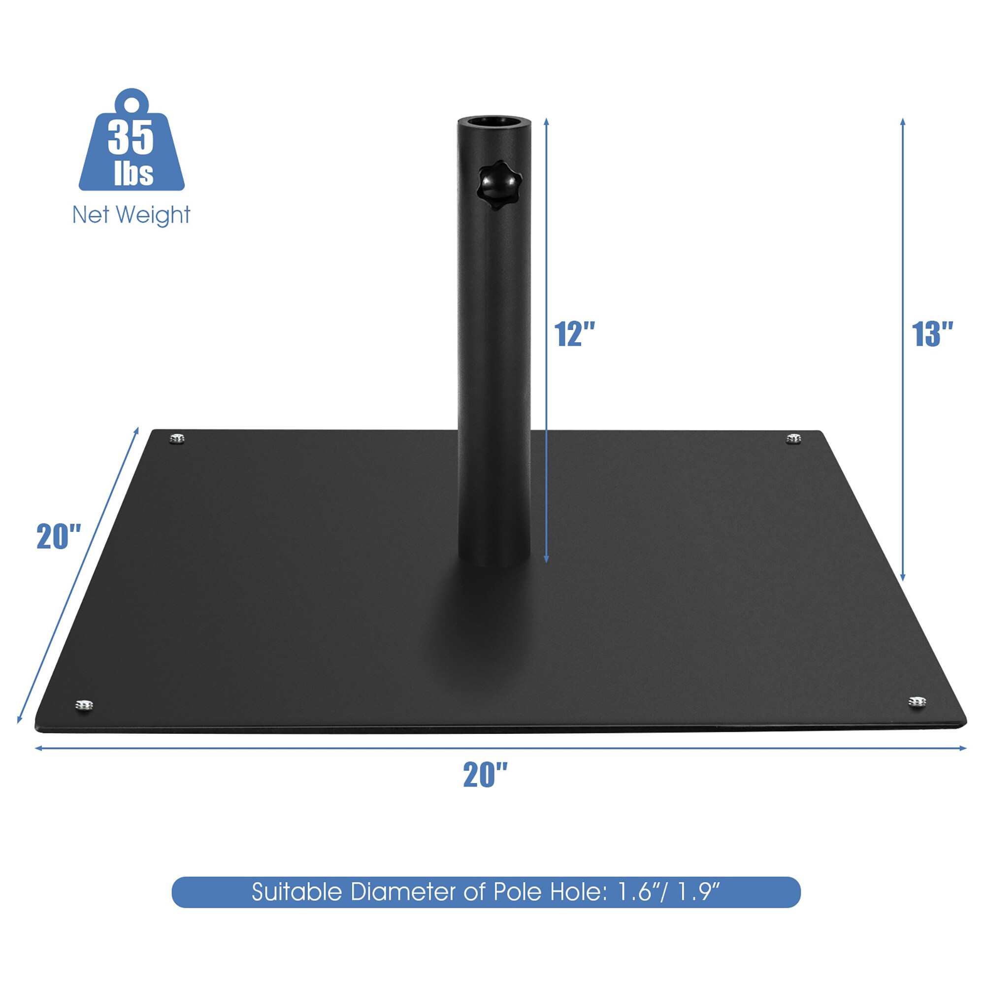 BABOOM BOM-0529-CO Umbrella-Bases - View #3
