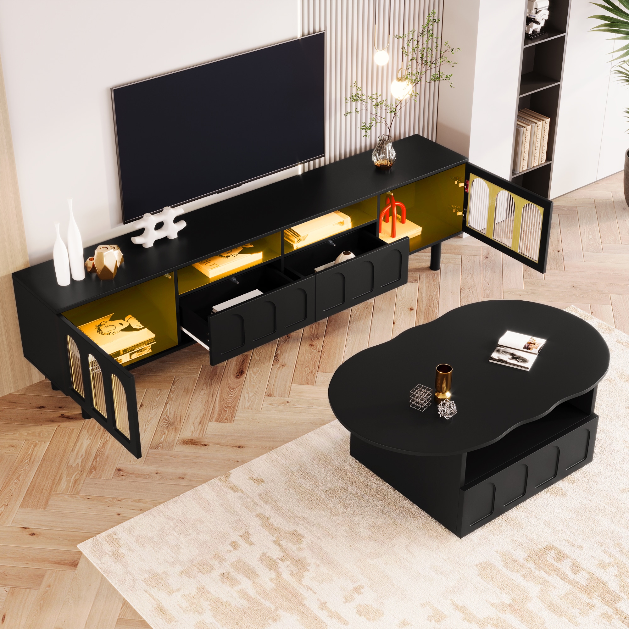 ModernLuxe N721S000040B Tv-Stands - View #2