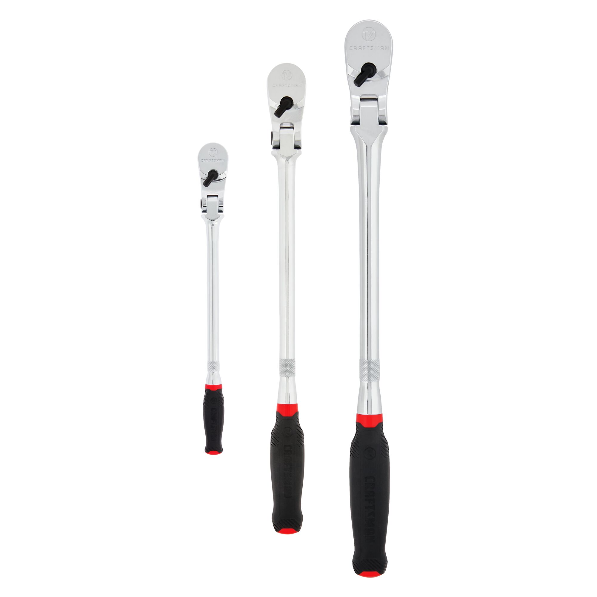 CRAFTSMAN V-Series 3-Piece Set-Tooth 1/2-in; 3/8-in; 1/4-in Drive