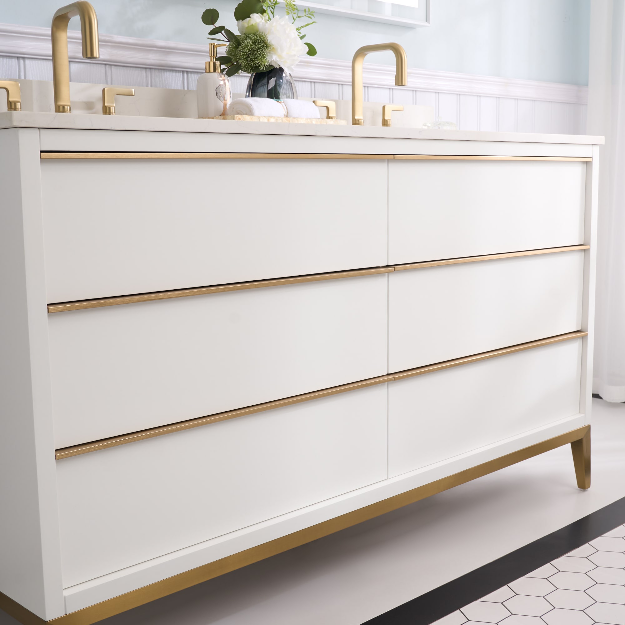 WELLFOR NOLAN60QZ-WT Bath-Vanity-Combo - View #13