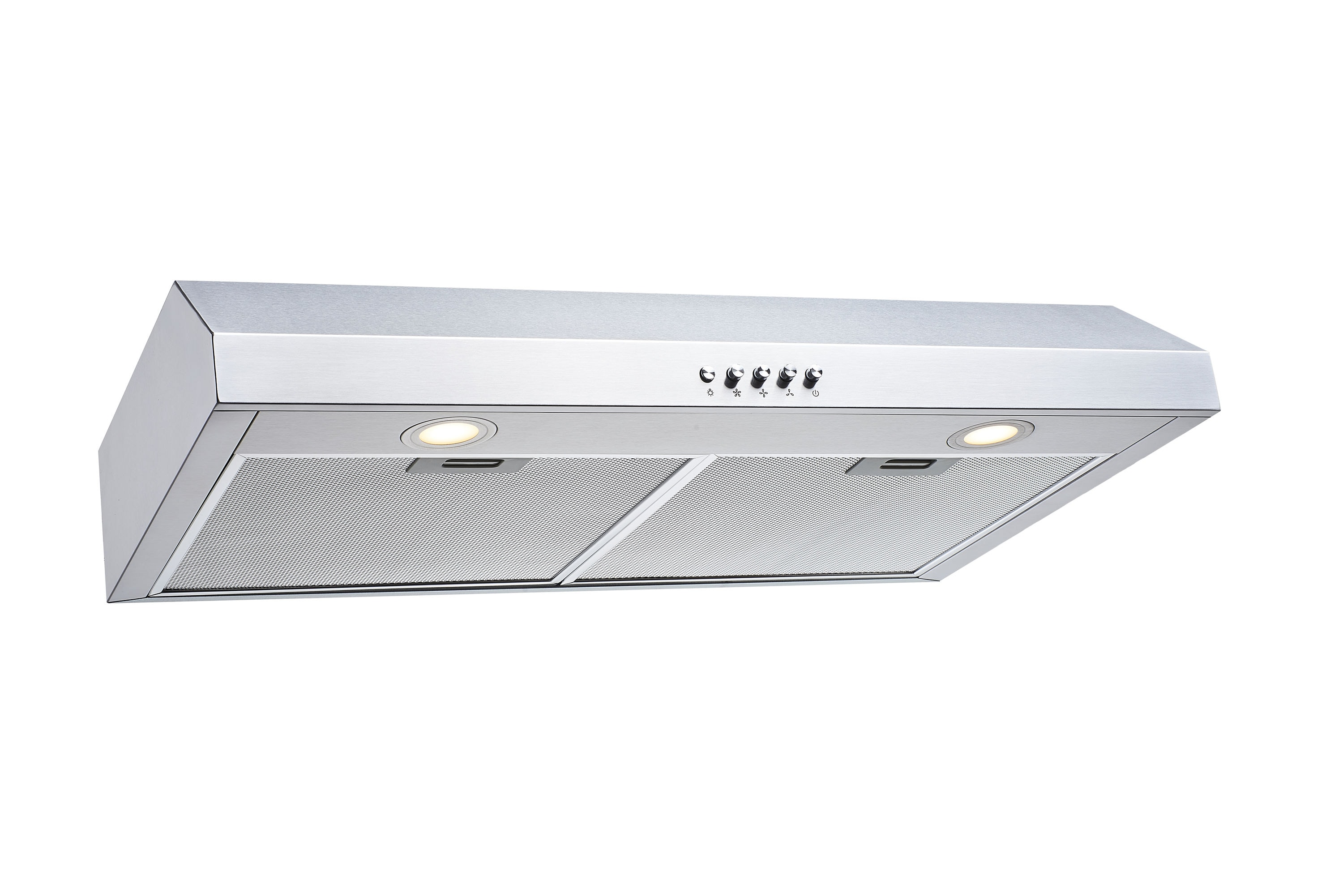 Pull-out Range Hood Exhaust Fan Kitchen Exhaust Hood Small Dual Motors Home  Ultra-thin Stainless Steel European Style Range Hood