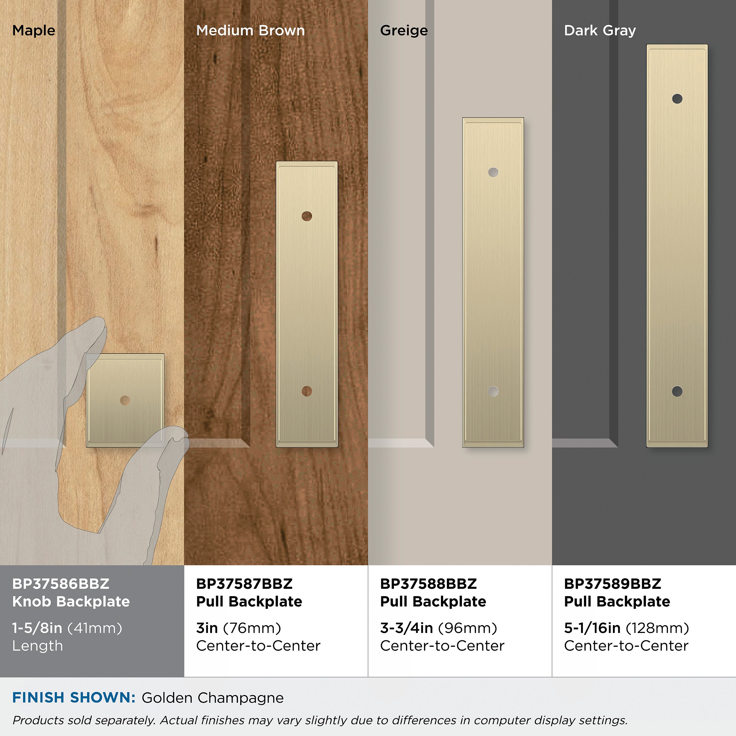 Amerock BP37586BBZ Drawer-Hardware - View #6