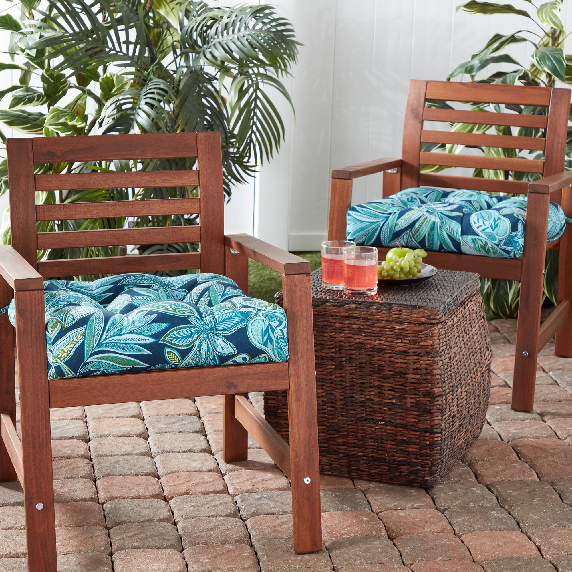 Greendale Home Fashions OC6800S2-CRESTWOOD Patio-Furniture-Cushions - View #2