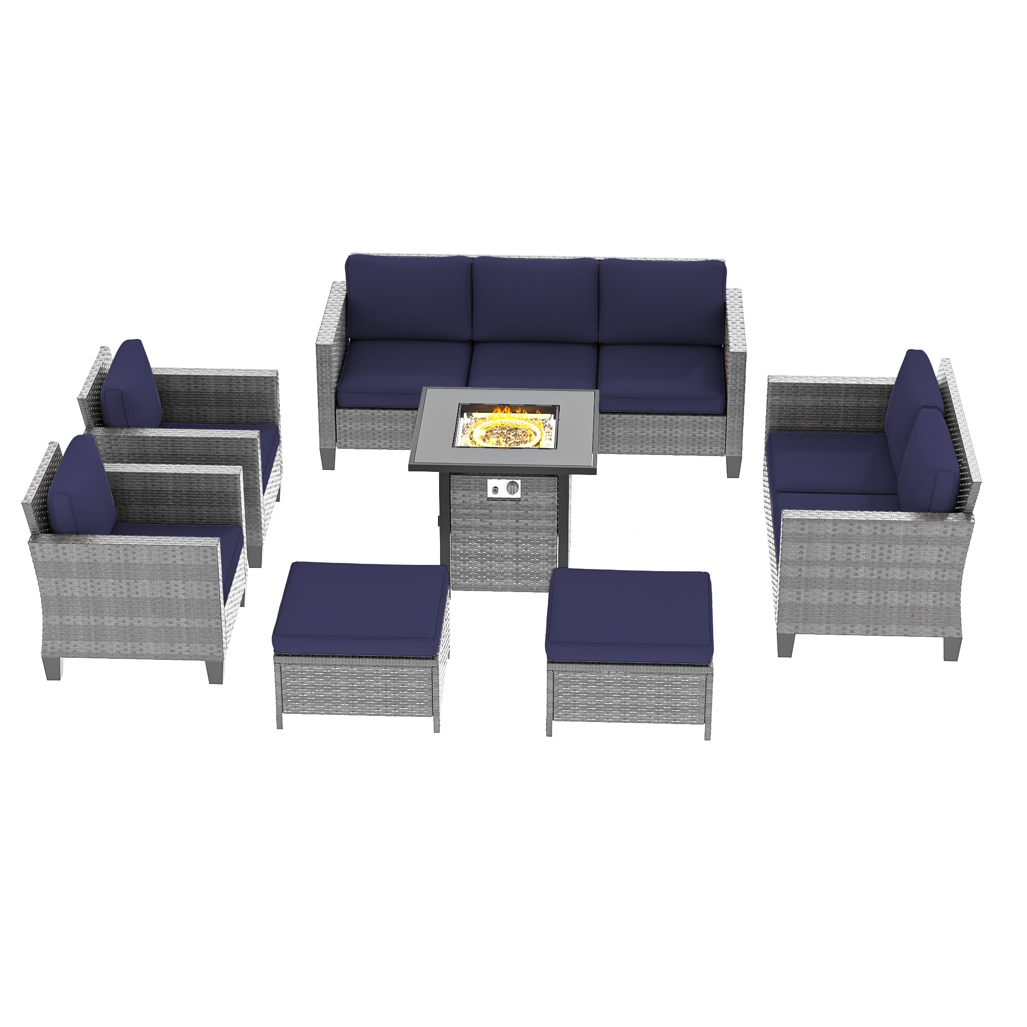ACEGOSES LW-115HNY-S3T4 Patio-Conversation-Sets - View #7