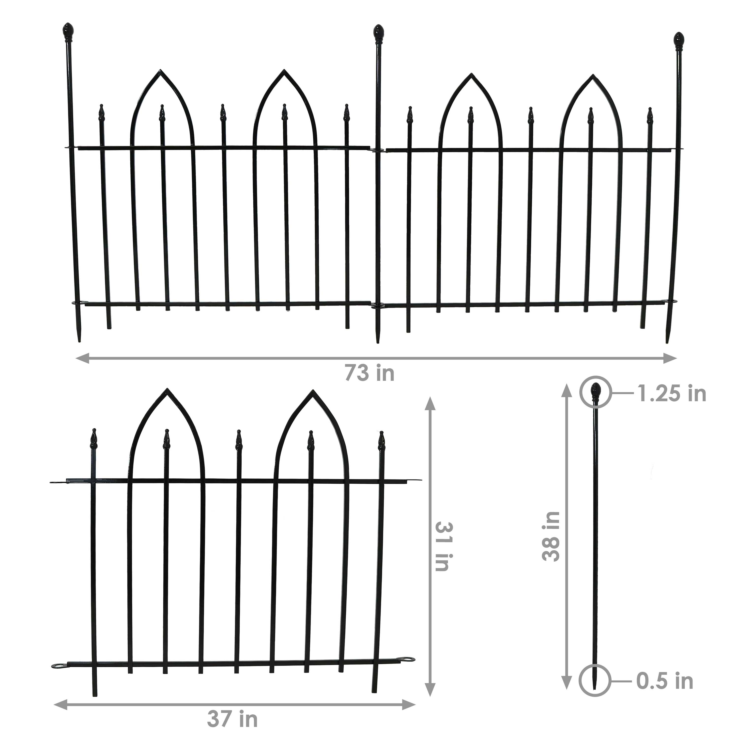 Sunnydaze Decor HMI-138 Garden-Utility-Fencing - View #4