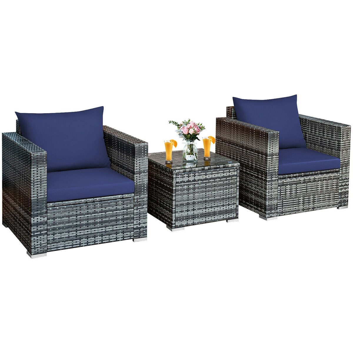 Forclover HYFE-66530NY Patio-Conversation-Sets - View #6