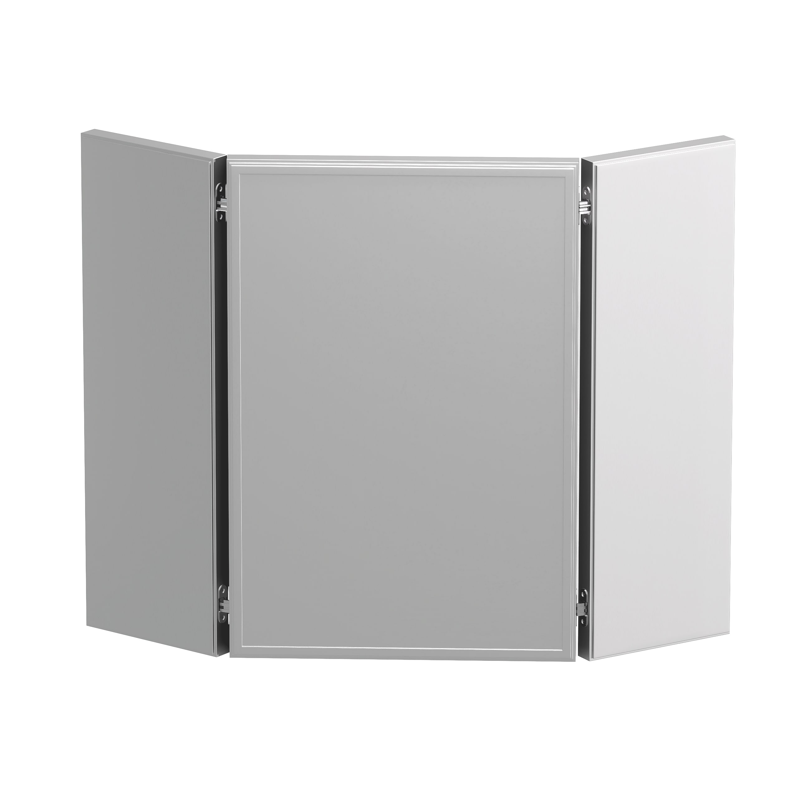 WELLFOR TO-EM-BV26WHBK Framed-Bath-Mirrors - View #21