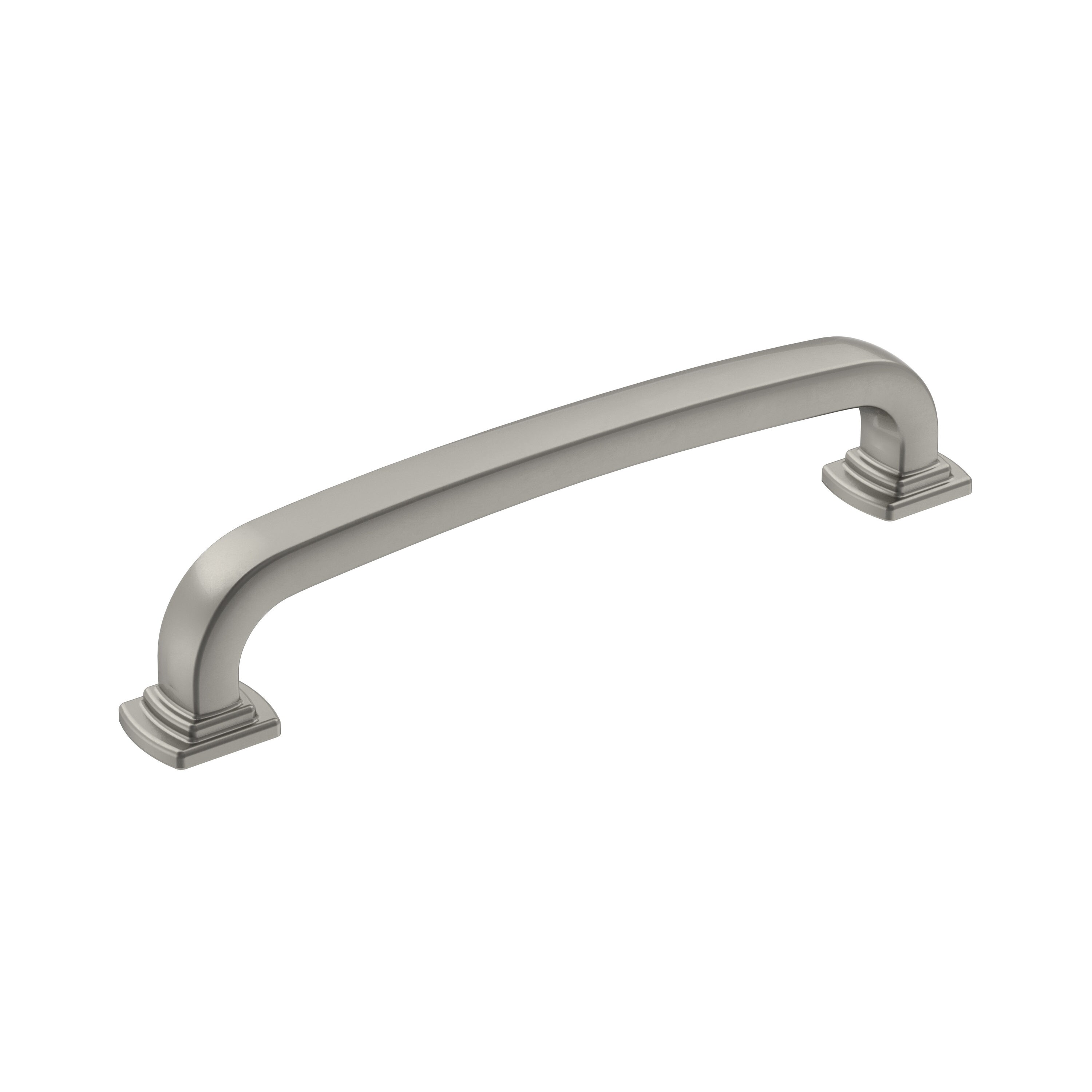Amerock BP36895G10 Surpass 5-1/16-in , 128mm Center to Center Satin Nickel Arch Handle