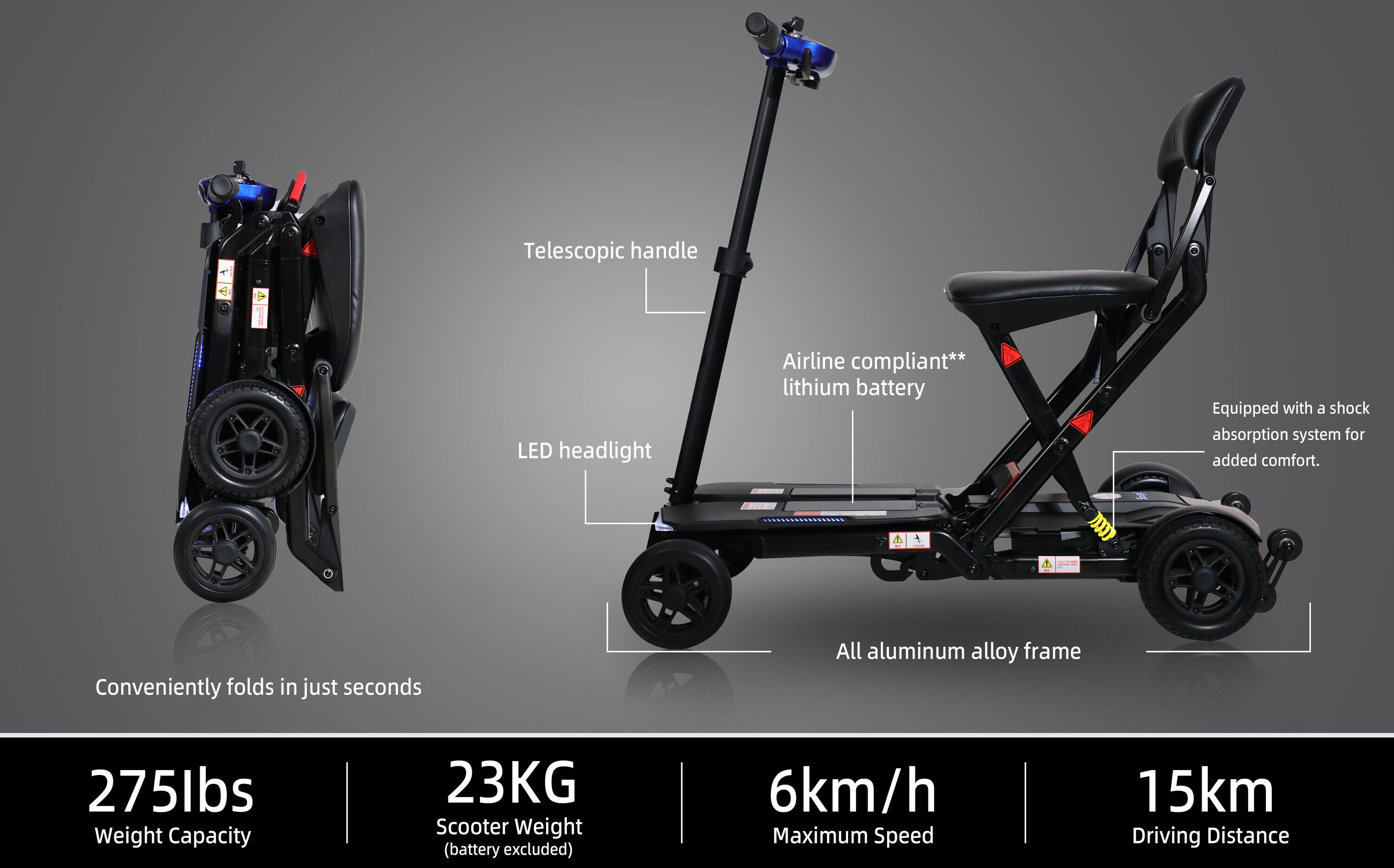 Xspracer ML-FMS473 scooters - View #4
