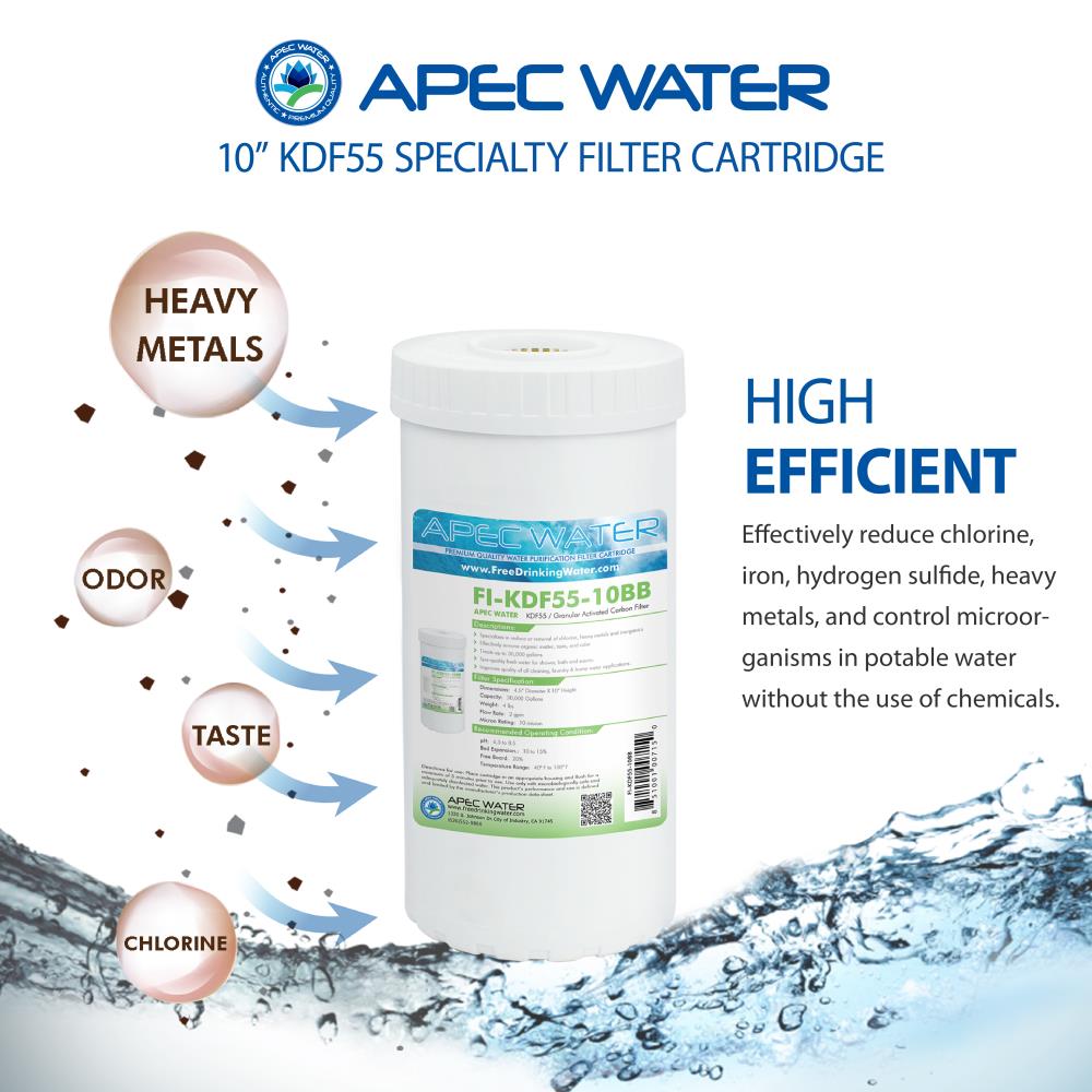 APEC Water FI-KDF55-10BB Replacement-Water-Filters-Cartridges - View #2