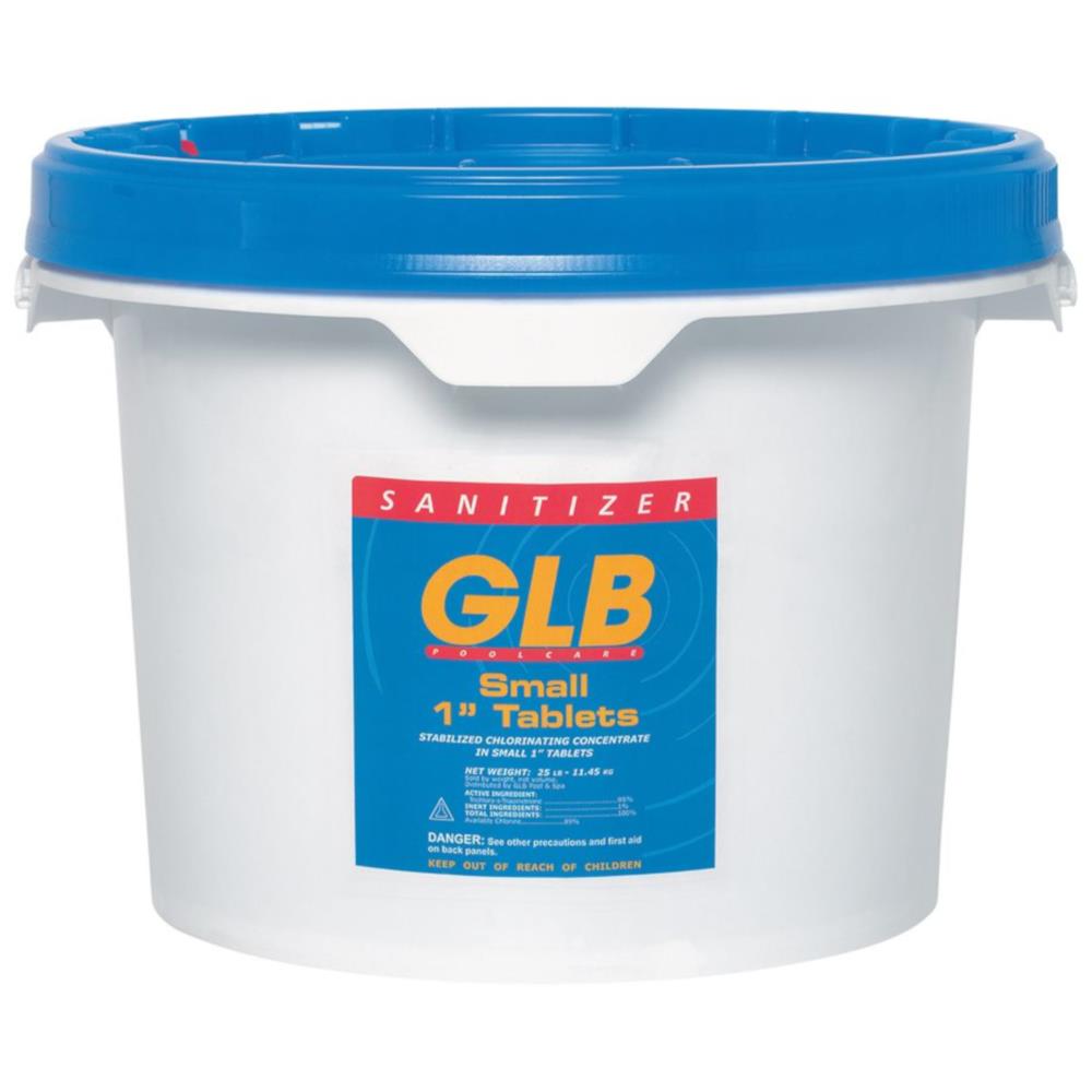 GLB 900255 50-lb 1-in Chlorine Tablets