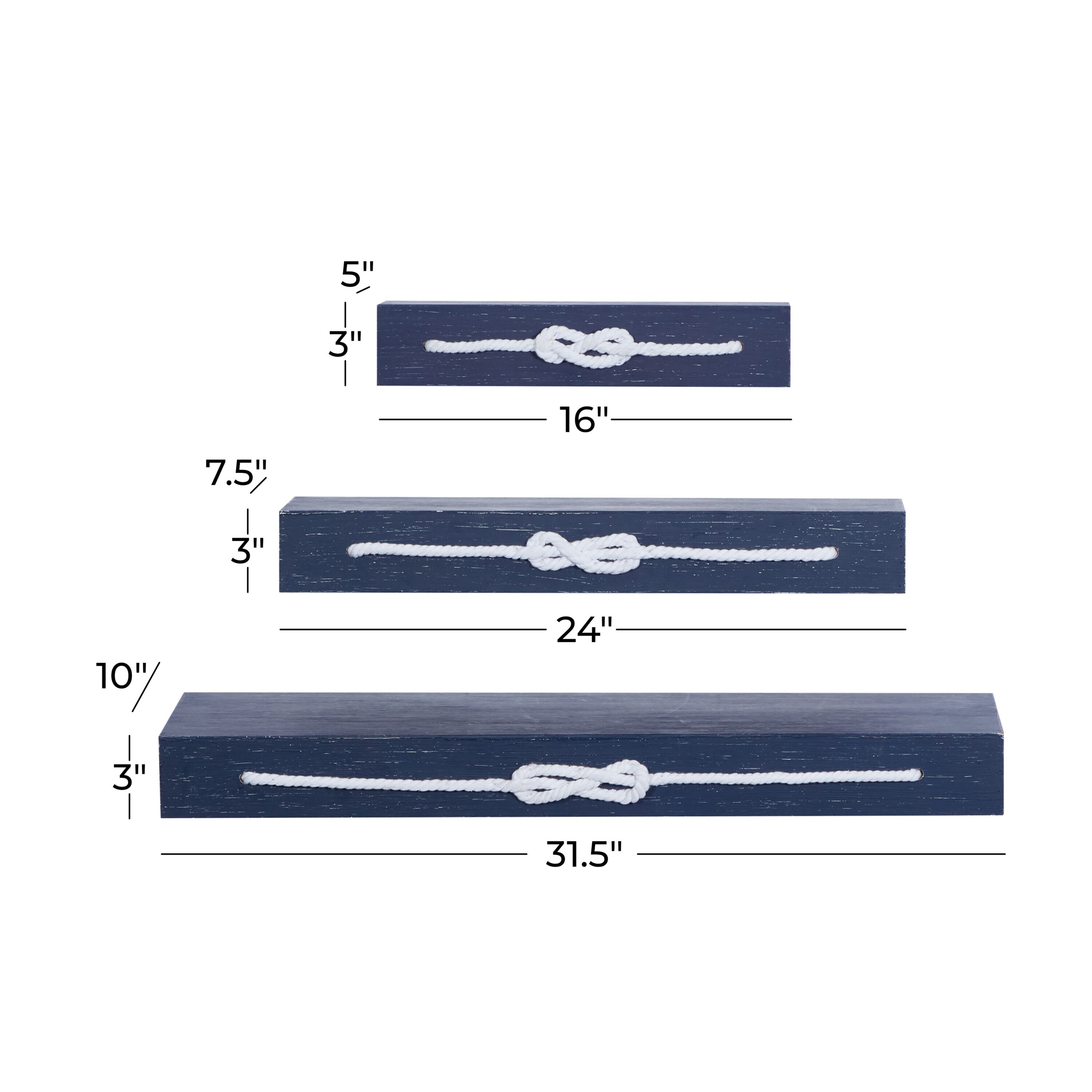 Grayson Lane 35887 Wall-Mounted-Shelving - View #6