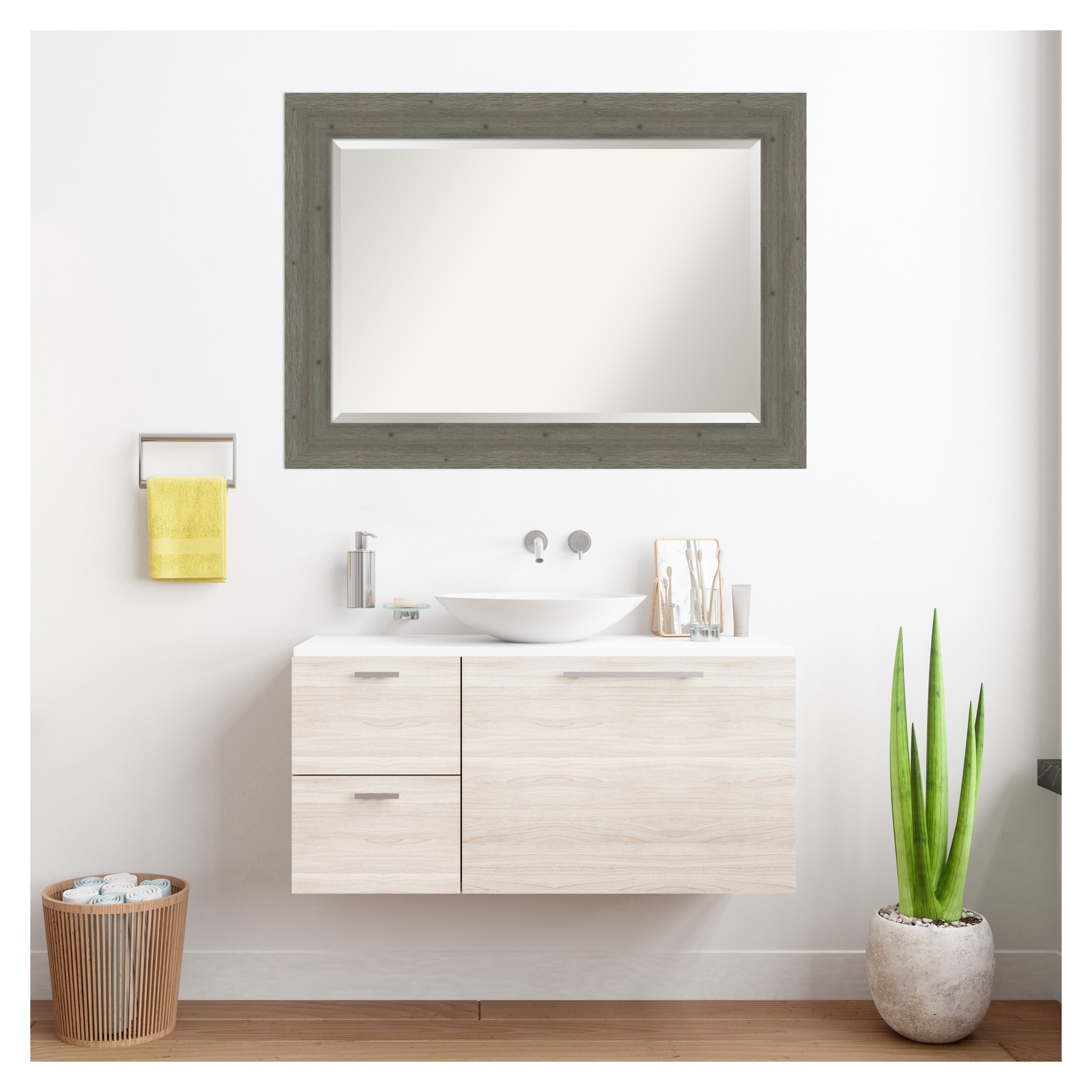 Amanti Art DSW4094302 Framed-Bath-Mirrors - View #6
