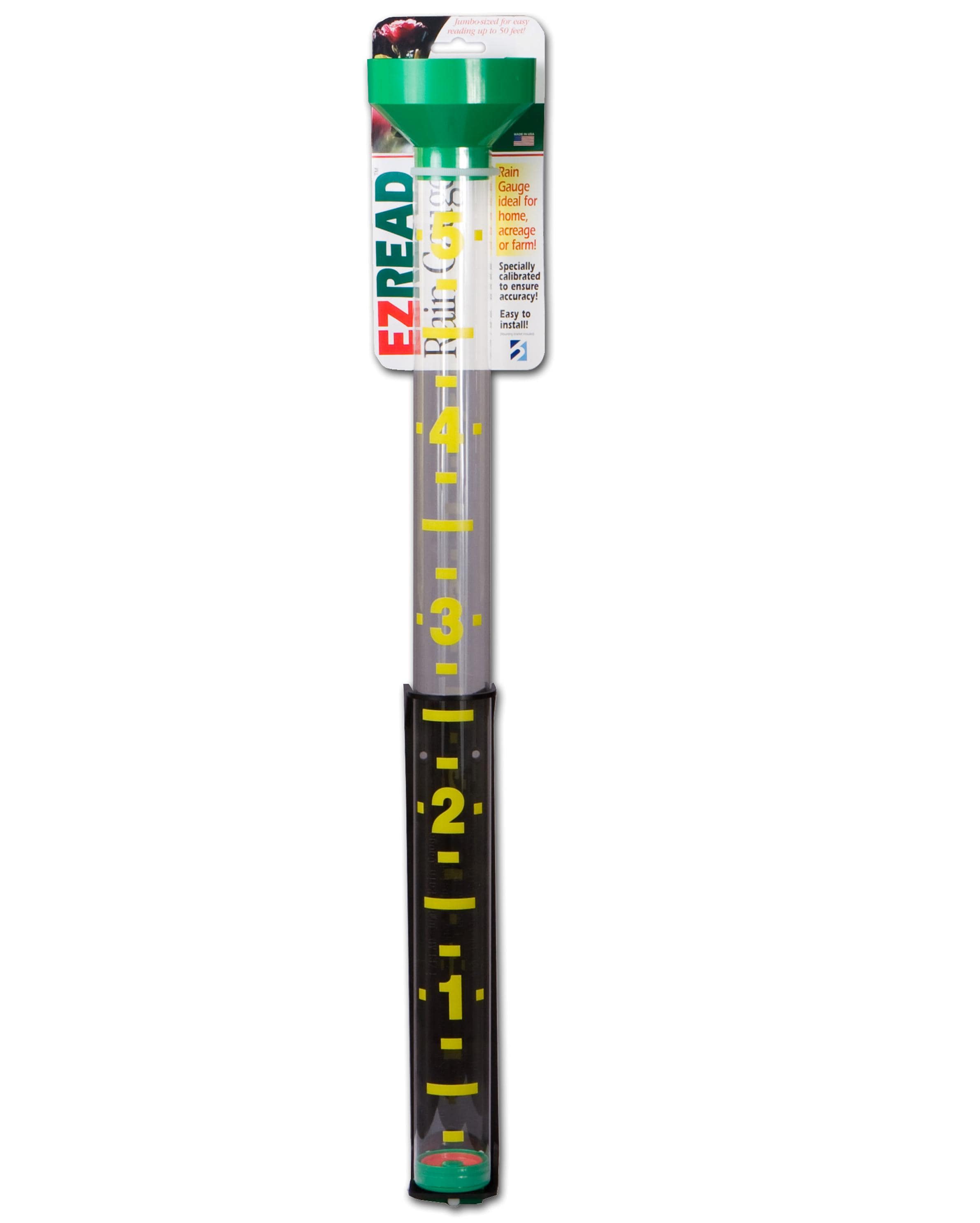 EZRead 820-1015 Plastic Analog Traditional 5-in Rain Gauge