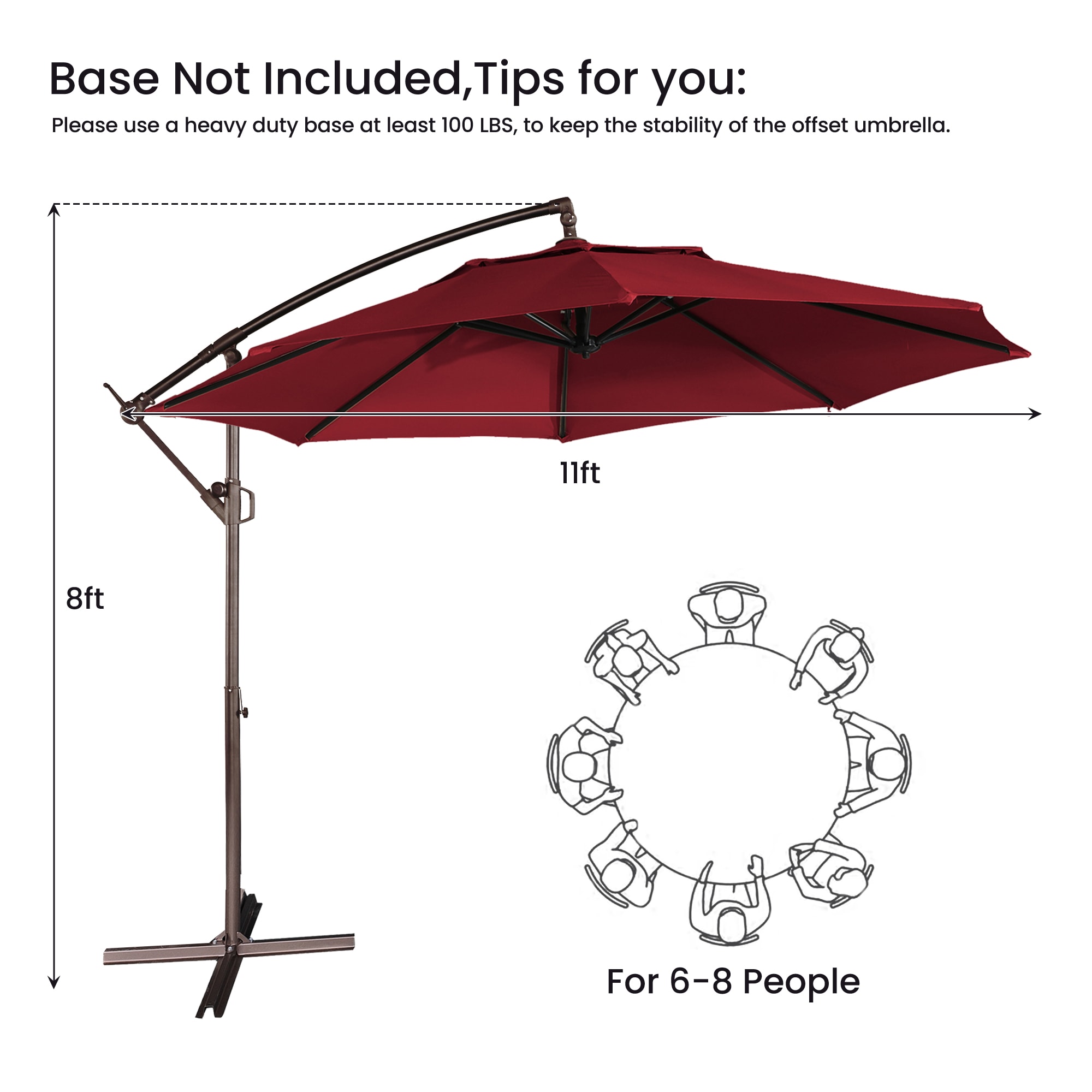 Mondawe 21WF371RD-ED Umbrellas-2 - View #9