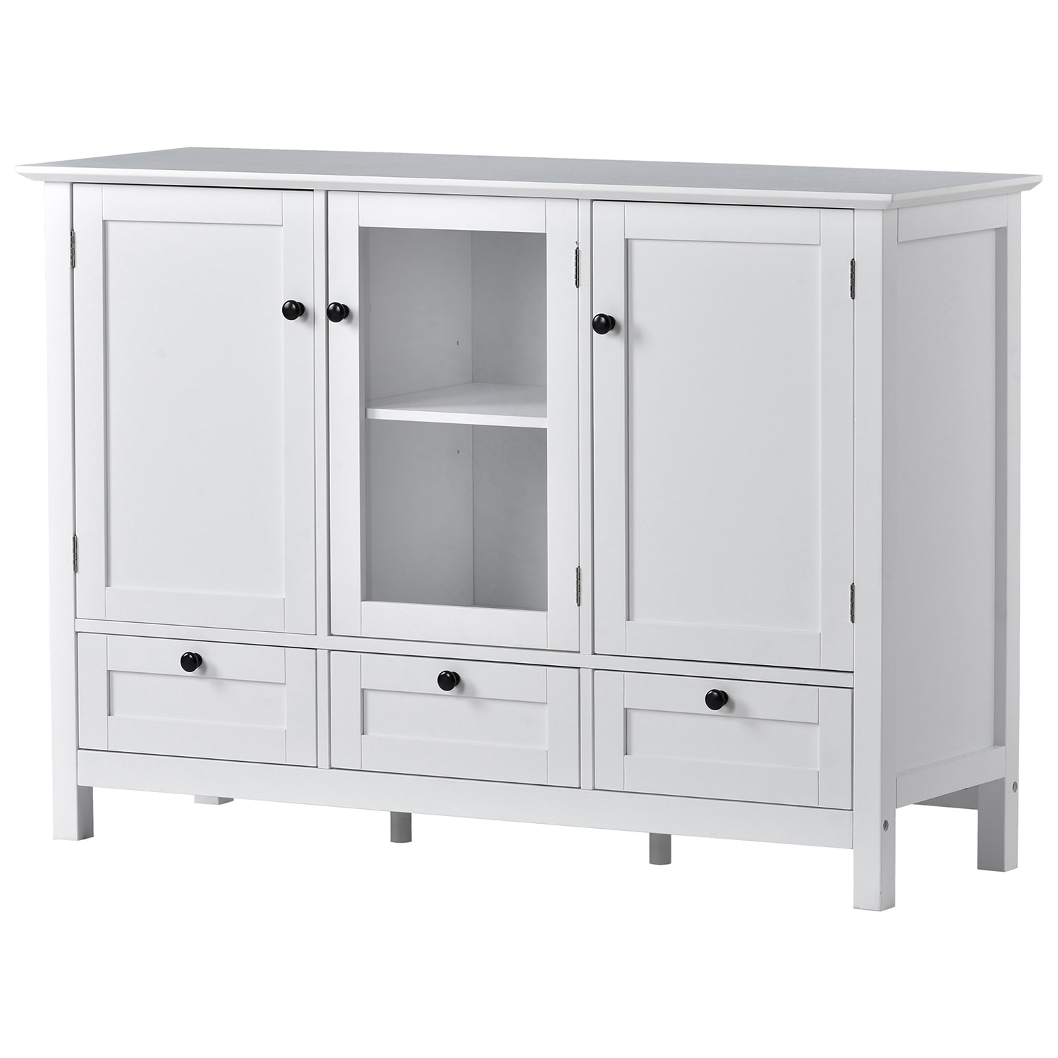 Mondawe OR-49AAD-US Modern White Console Table