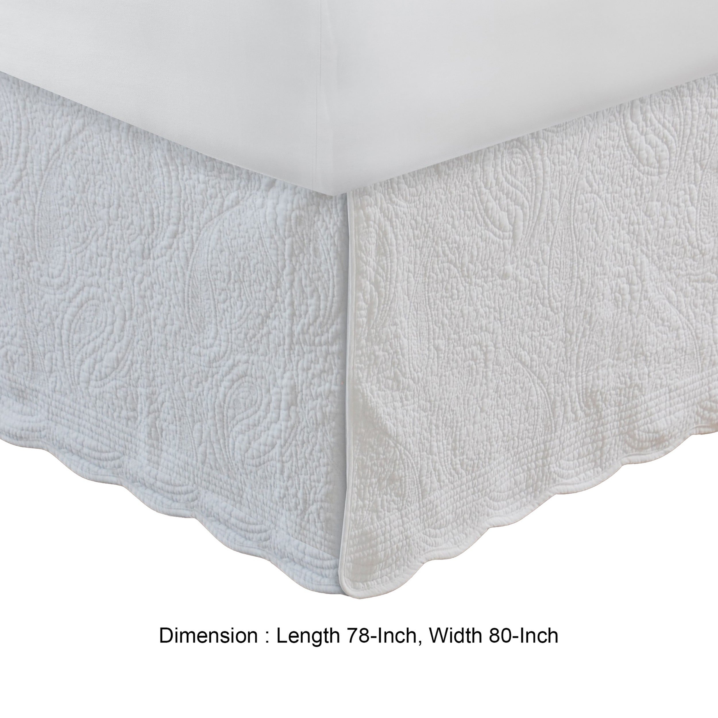 Benzara BM307084 Bed-Skirts - View #5