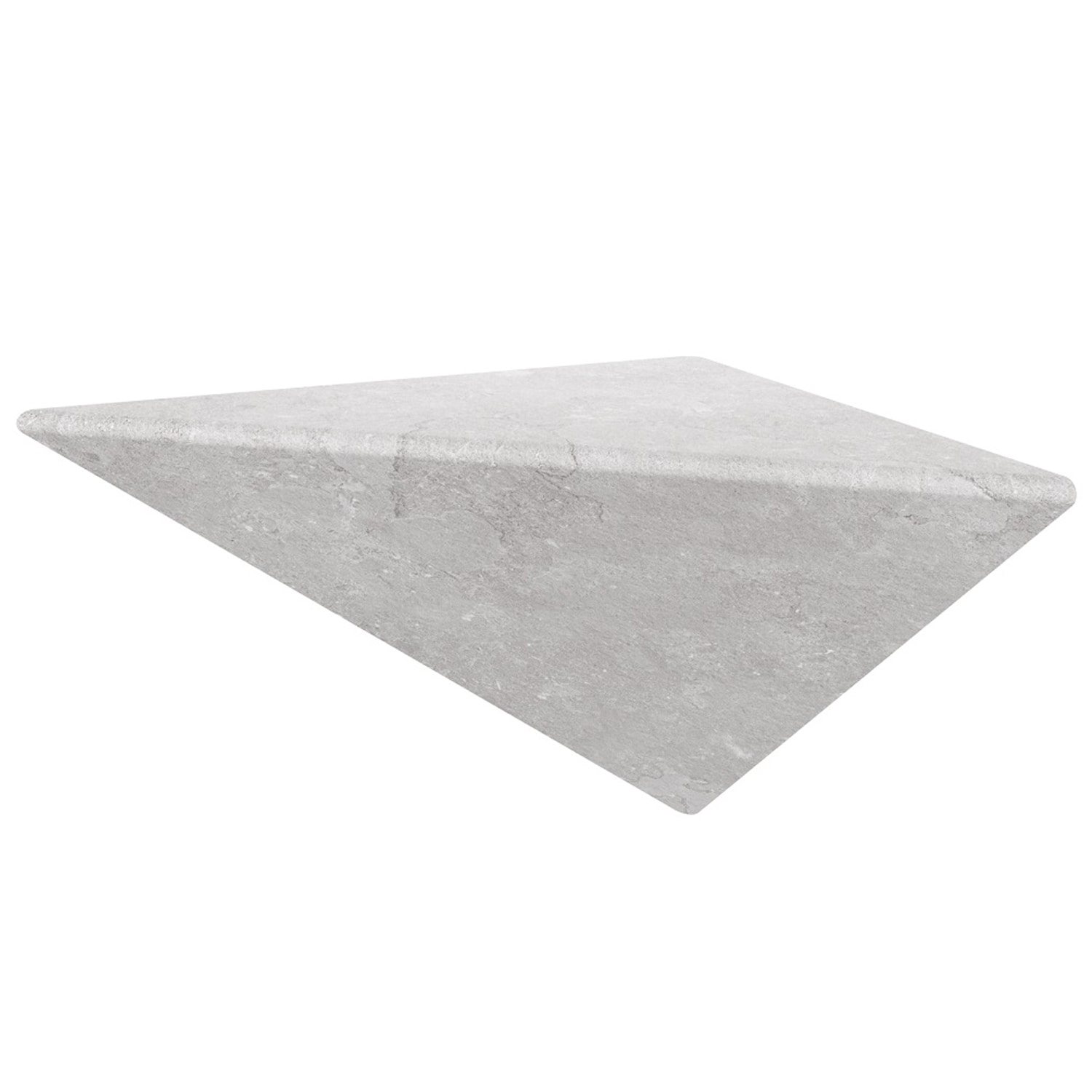 FlexStone FLXSS10TU Elegant and Functional Shave Shelf, 10-in L x 7-in W x 5-in H, PVC Material, Tundra Color/Finish