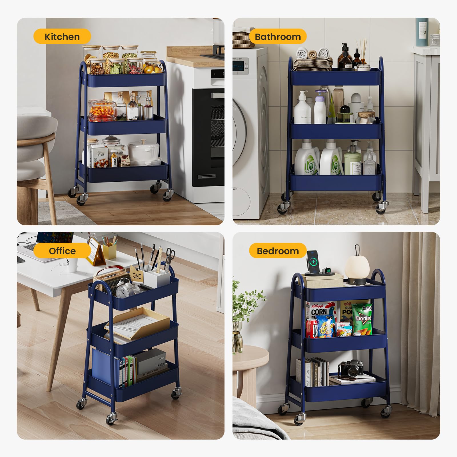 Haysky LSRY-TC3L-BU Utility-Carts - View #2