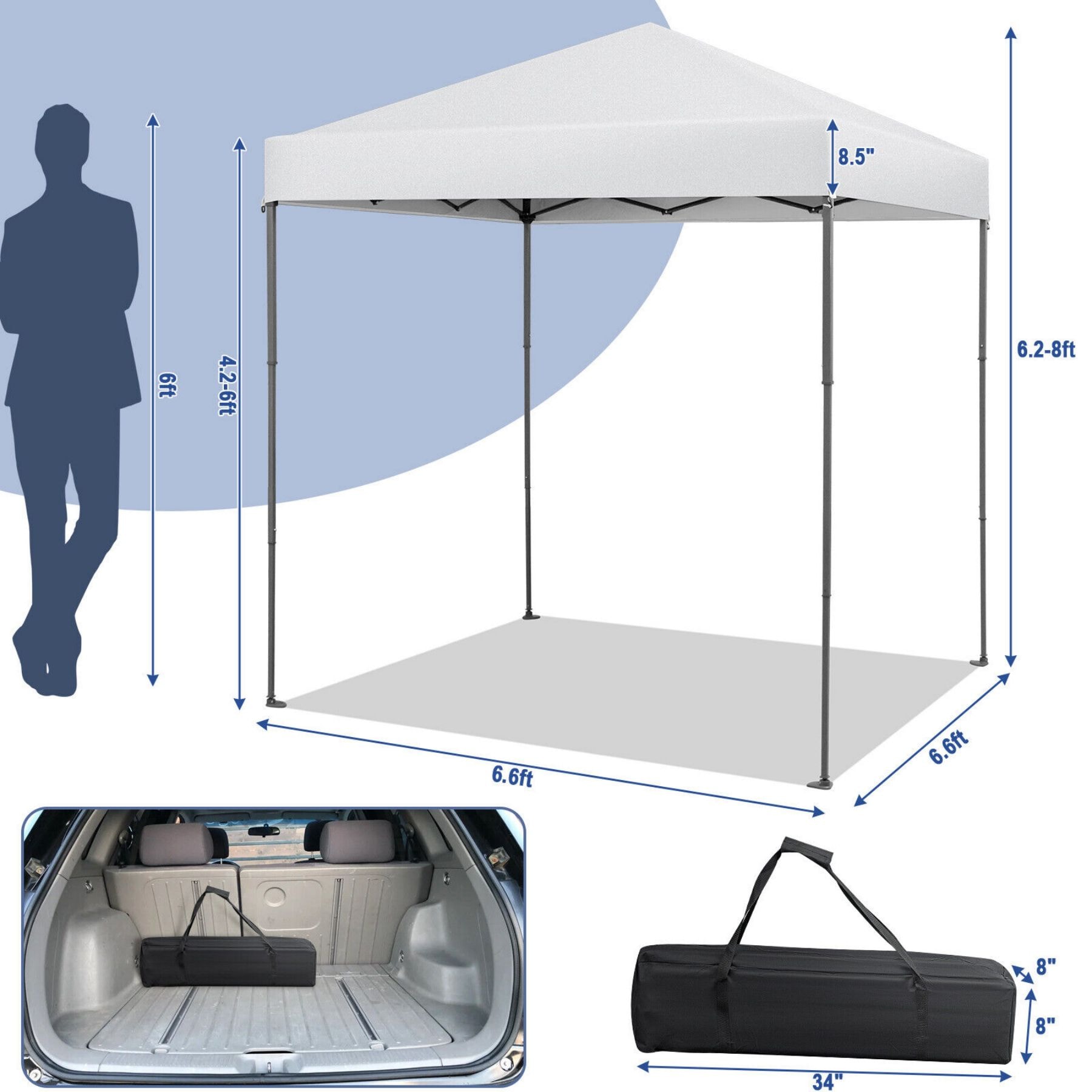 LIVIZA TDZ10849WH Canopies-Sl - View #2