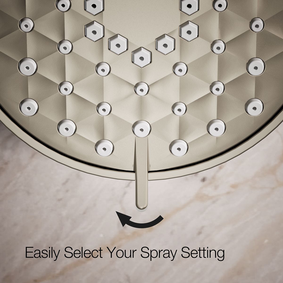 KOHLER K-72418-G-BN Fixed-Showerhead - View #6