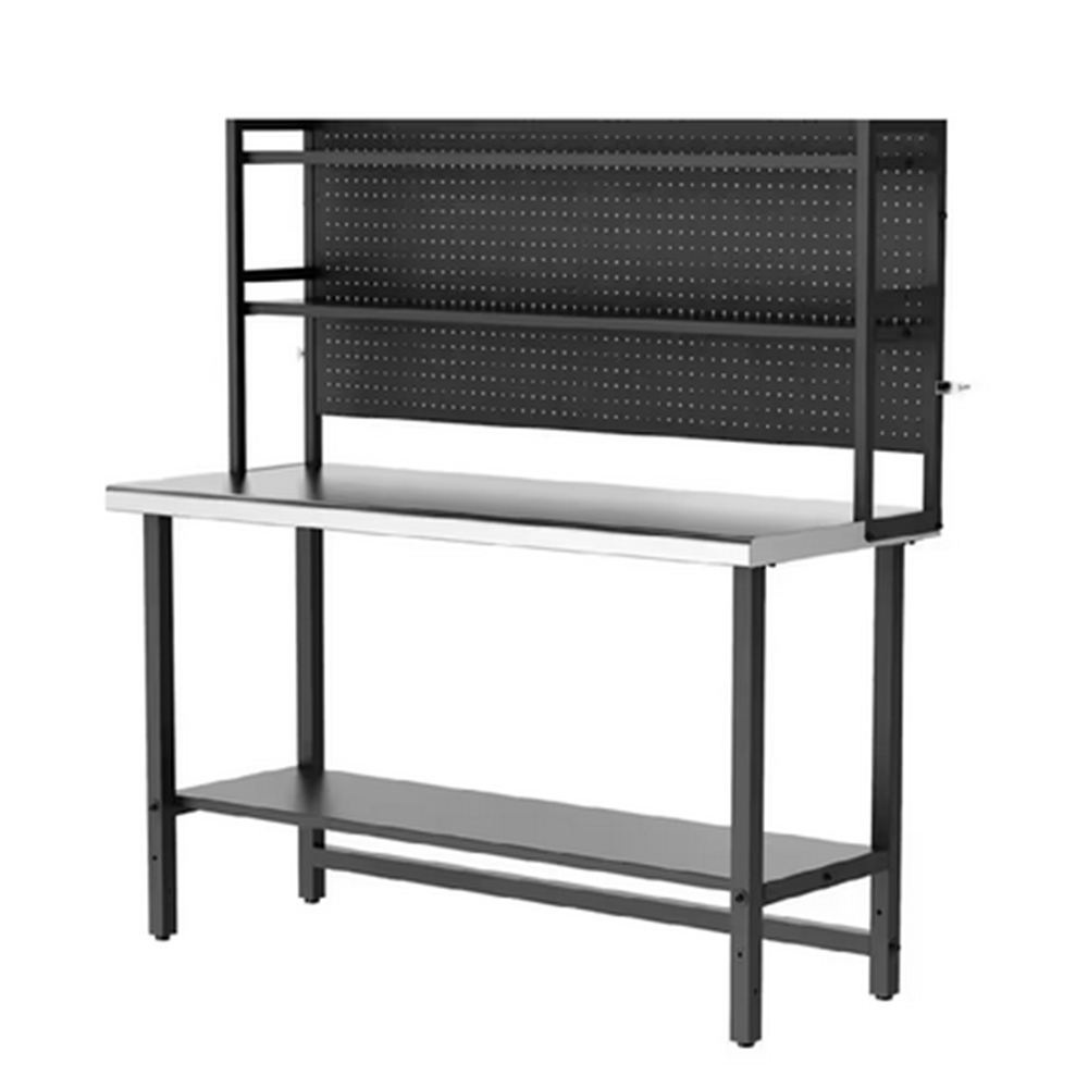 Outopee LO1G47000572 Stainless steel Steel Base with Stainless steel Metal Top Prep Table ( 24-in x 60-in x 53-in )