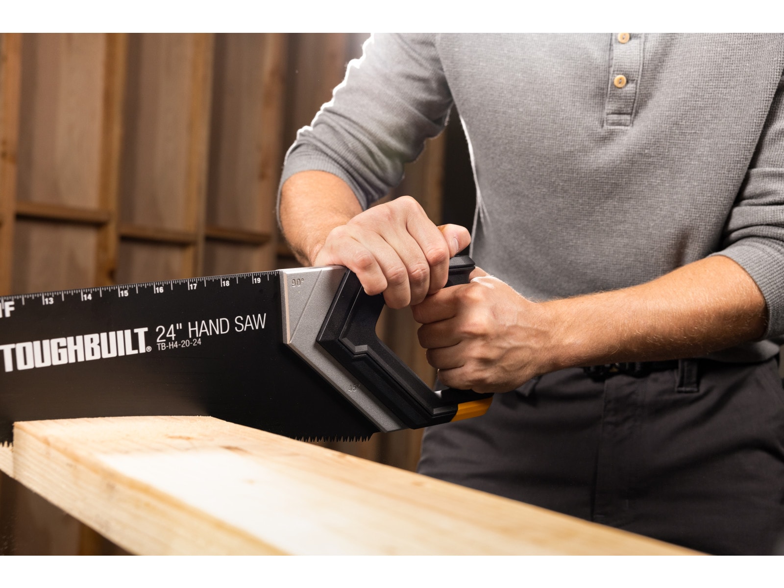 TOUGHBUILT 24 in Cross cutting Hand Saw TB H4 20 24 at Lowes