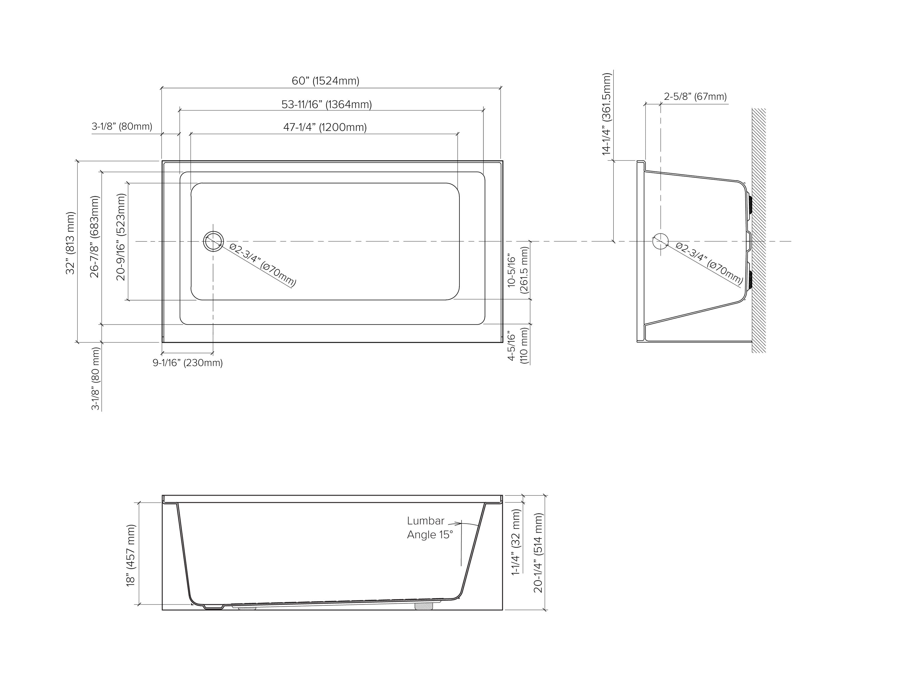 Transolid UATTR603220-R bathtubs - View #6