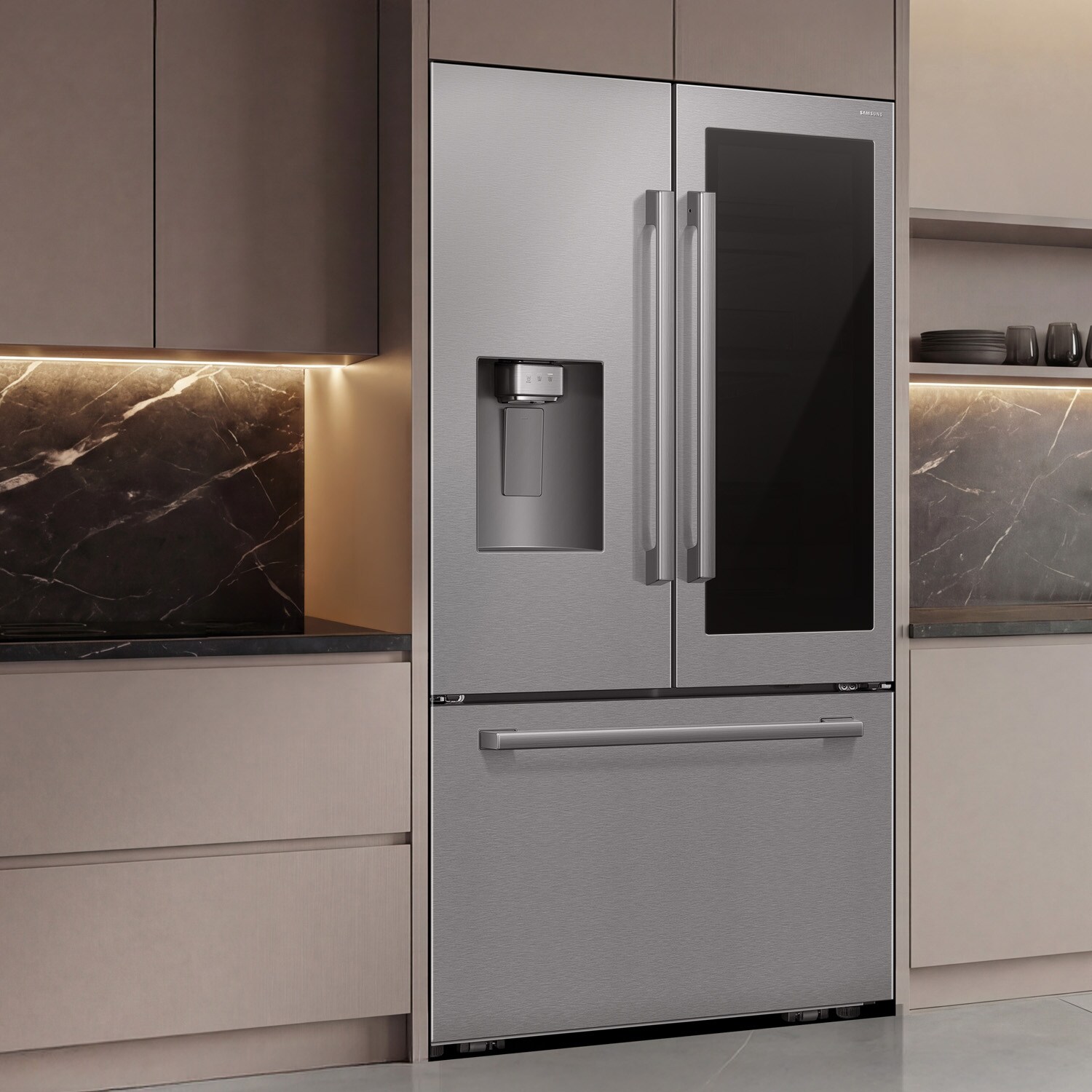Samsung RF80H25CER French-Door-Refrigerators - View #14