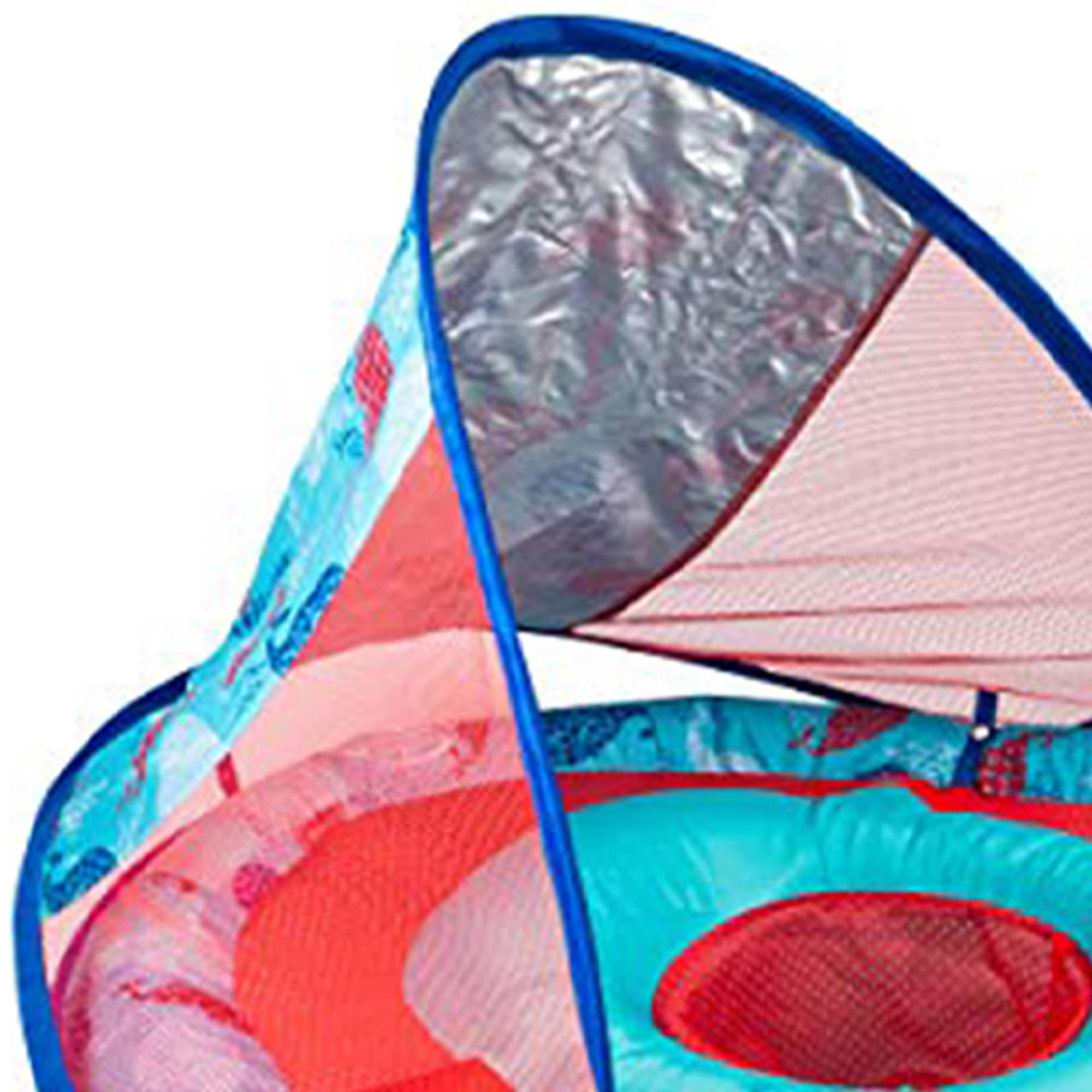 SwimWays 34-in X 34-in 1-Seat Blue Infant Float At Lowes.com