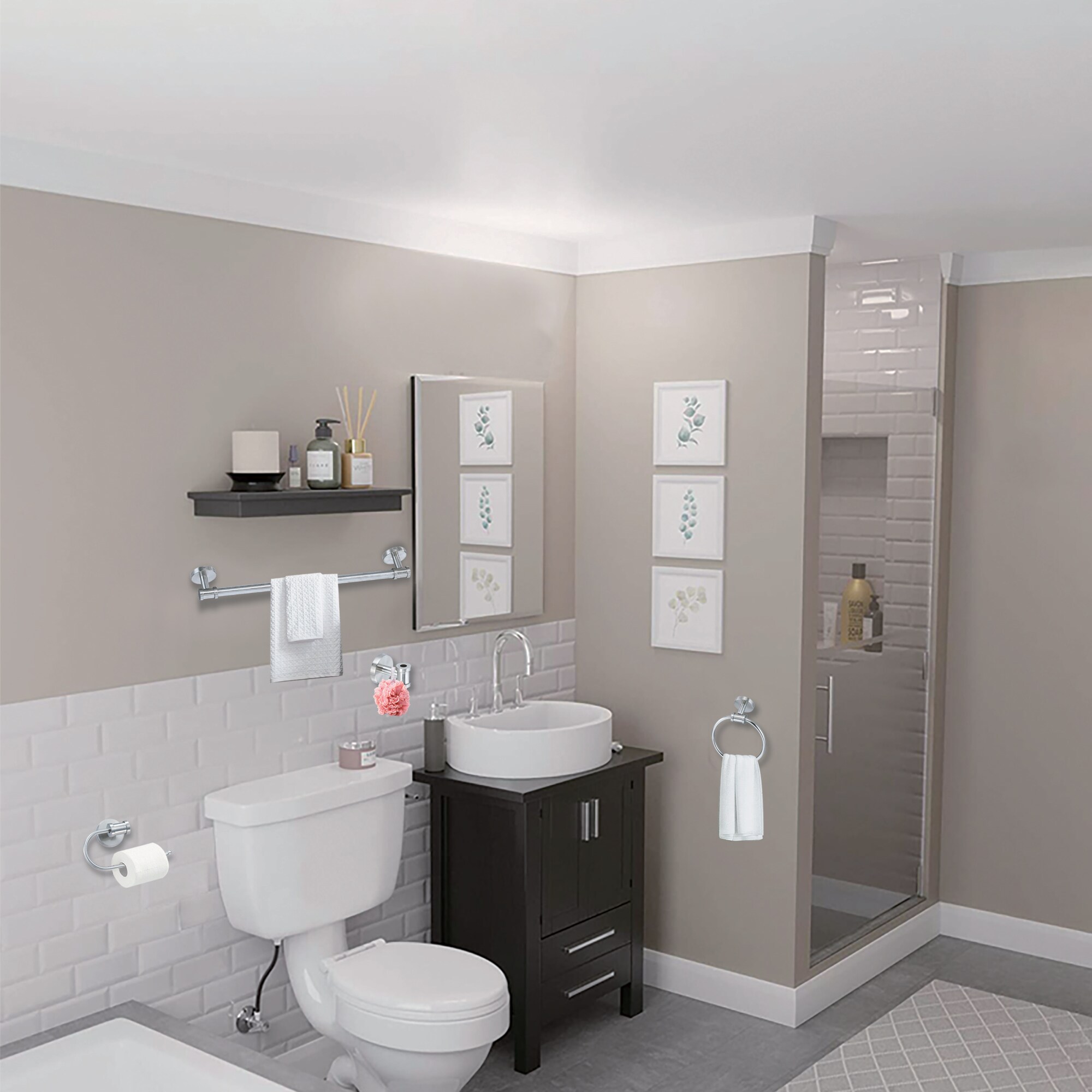 FAYMART LIGHTING FLB51476-BN Decorative-Bath-Hardware-Kits - View #7