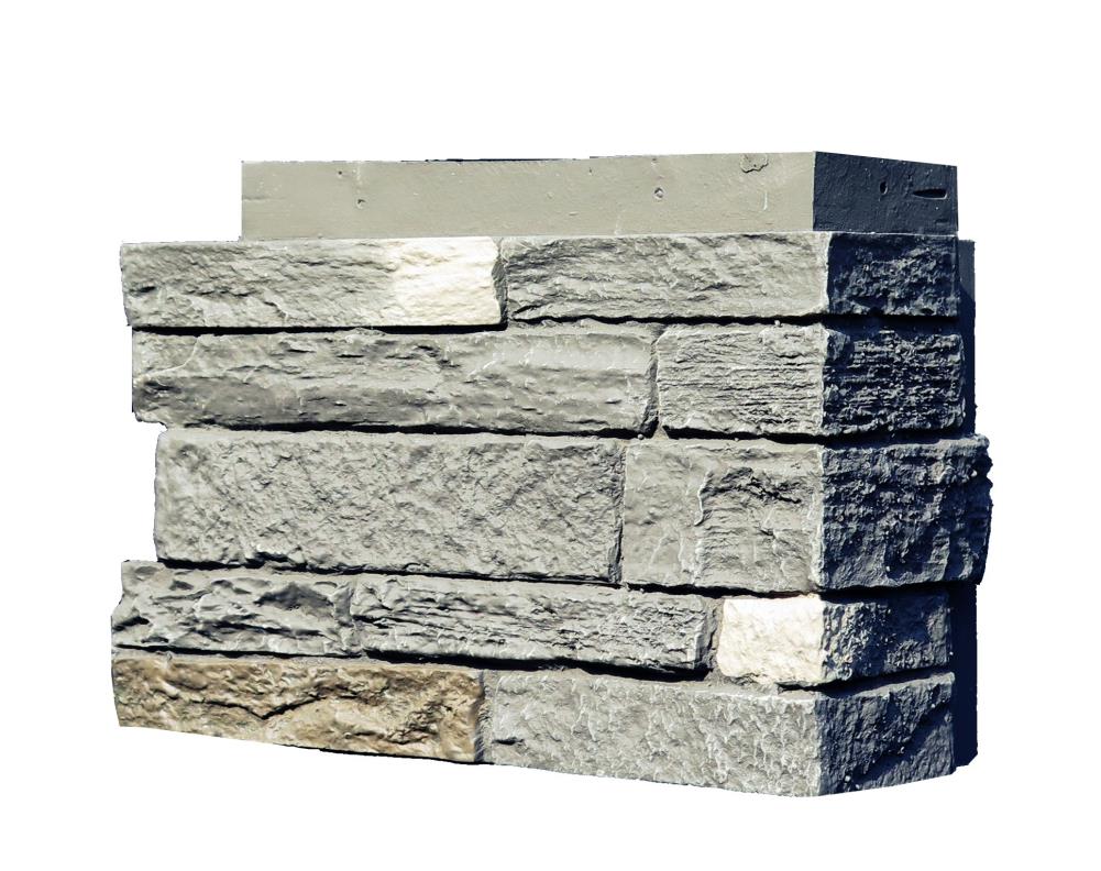 NextStone SLS-OC-RR Slatestone 2.75-lin ft Rundle Ridge Faux Stone Veneer