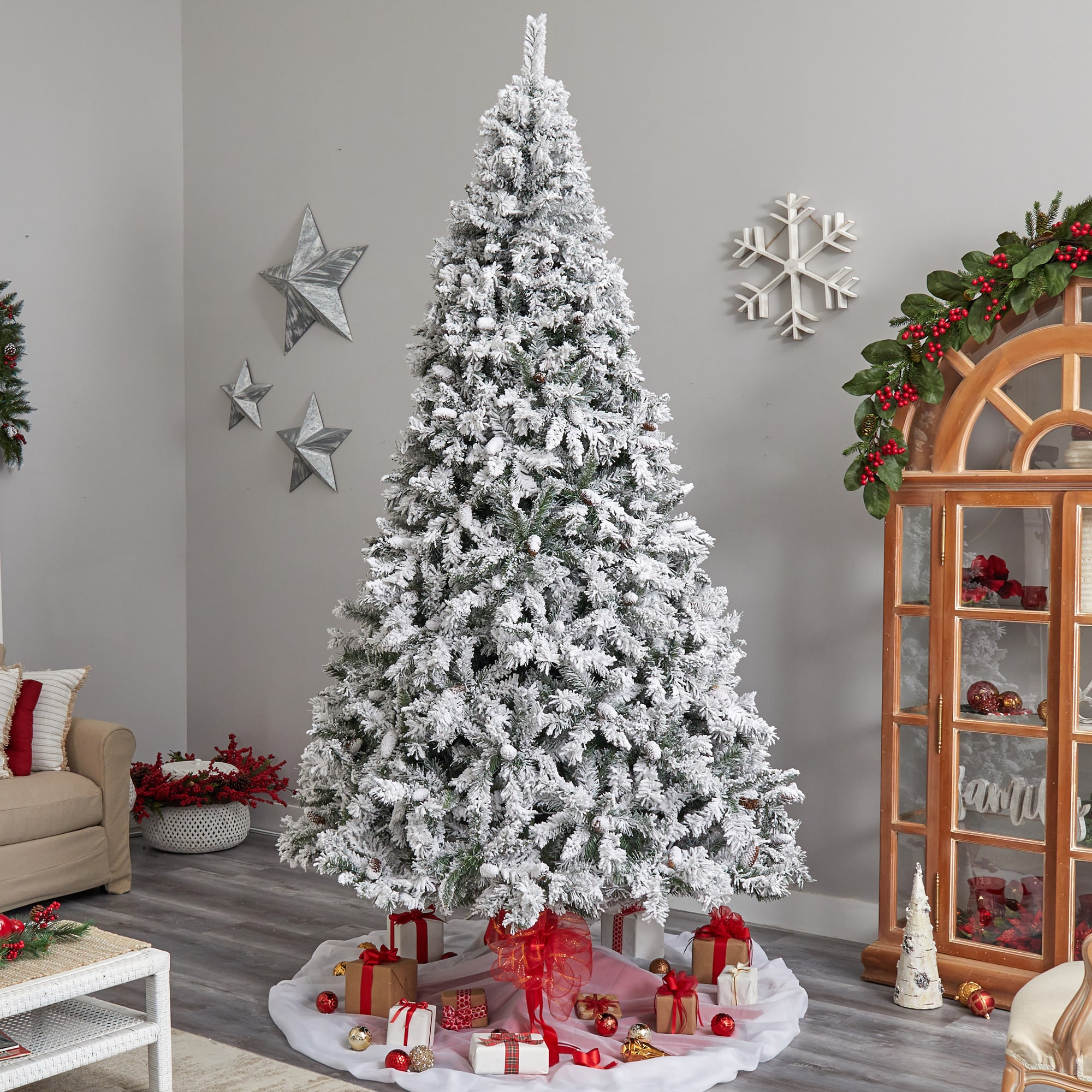 Nearly Natural T4517 Artificial-Christmas-Trees - View #5