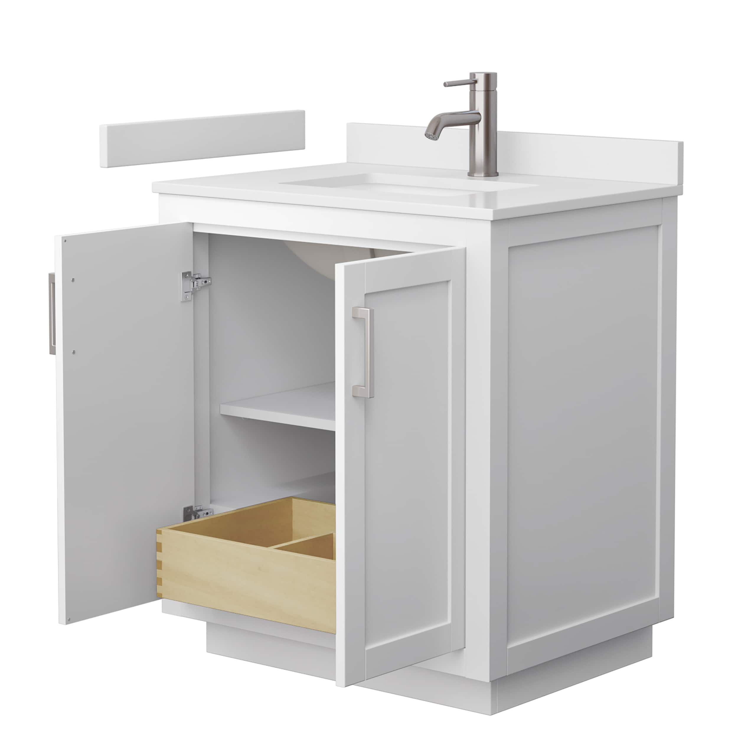 Wyndham Collection WCF292930SWHWCUNSMXX Bath-Vanity-Combo - View #3