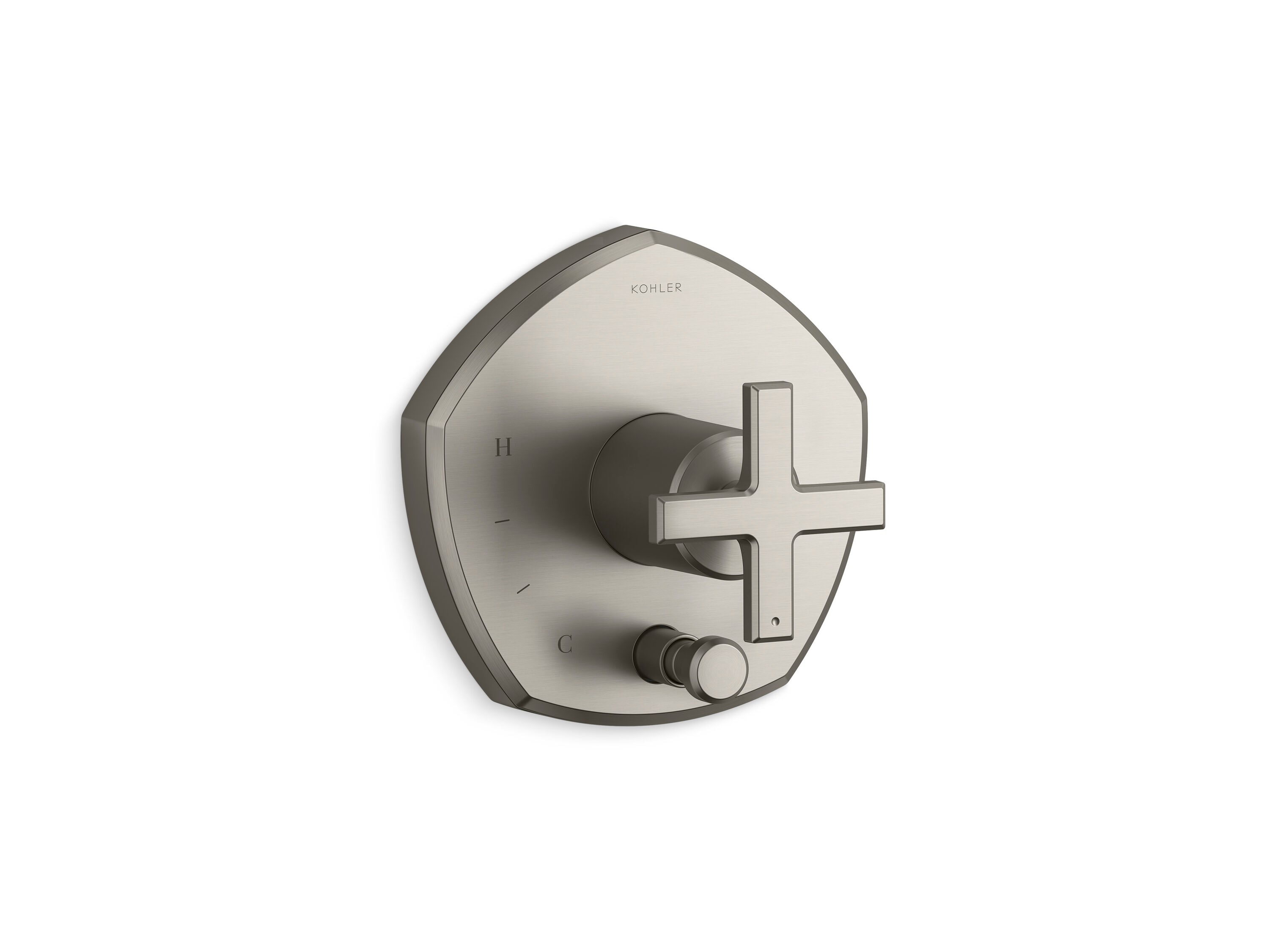 KOHLER - Occasion Vibrant Brushed Nickel 1-handle Sold separately Bathtub and shower Faucet ( Val...