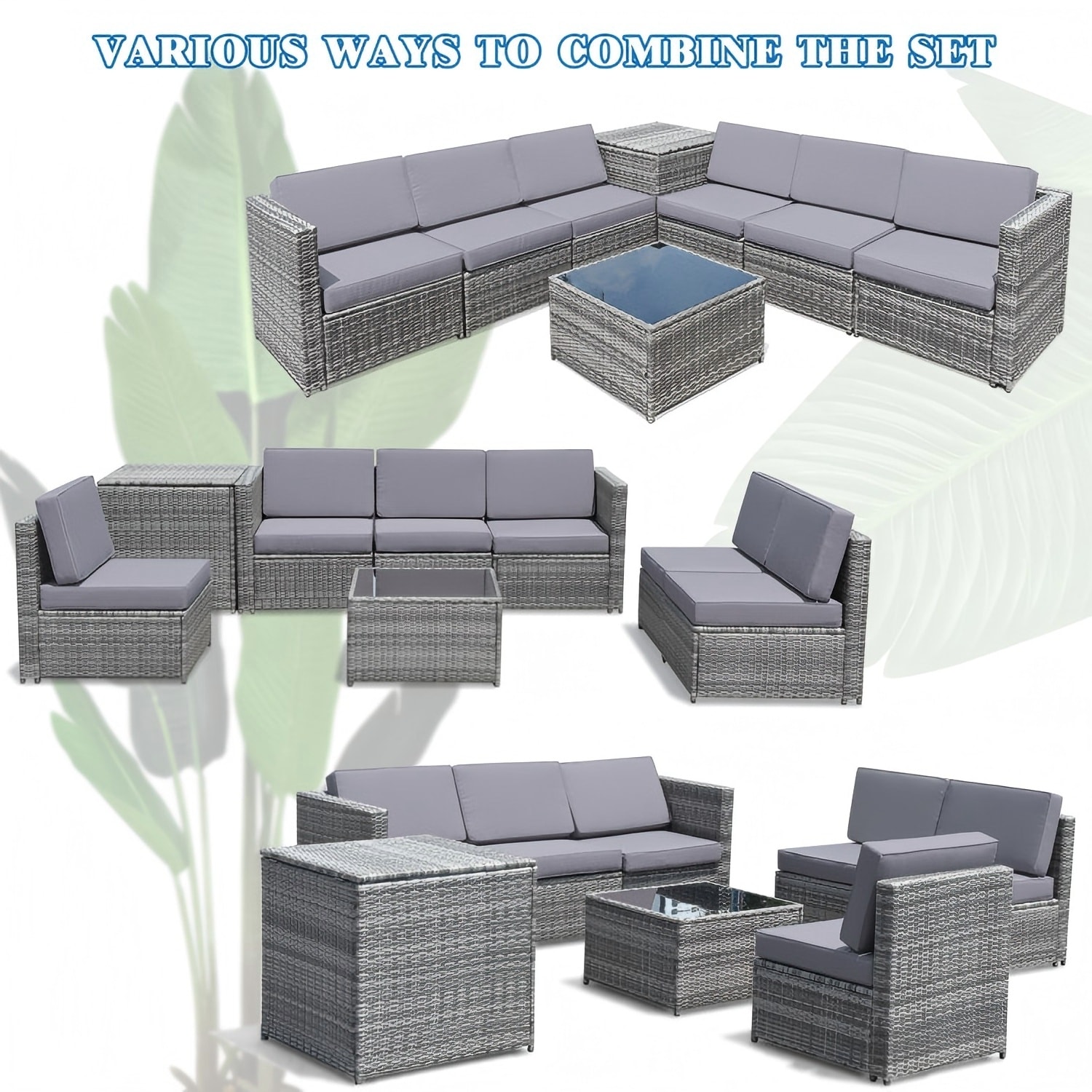 Forclover HBV-HW657RE Patio-Sofas-Daybeds - View #9