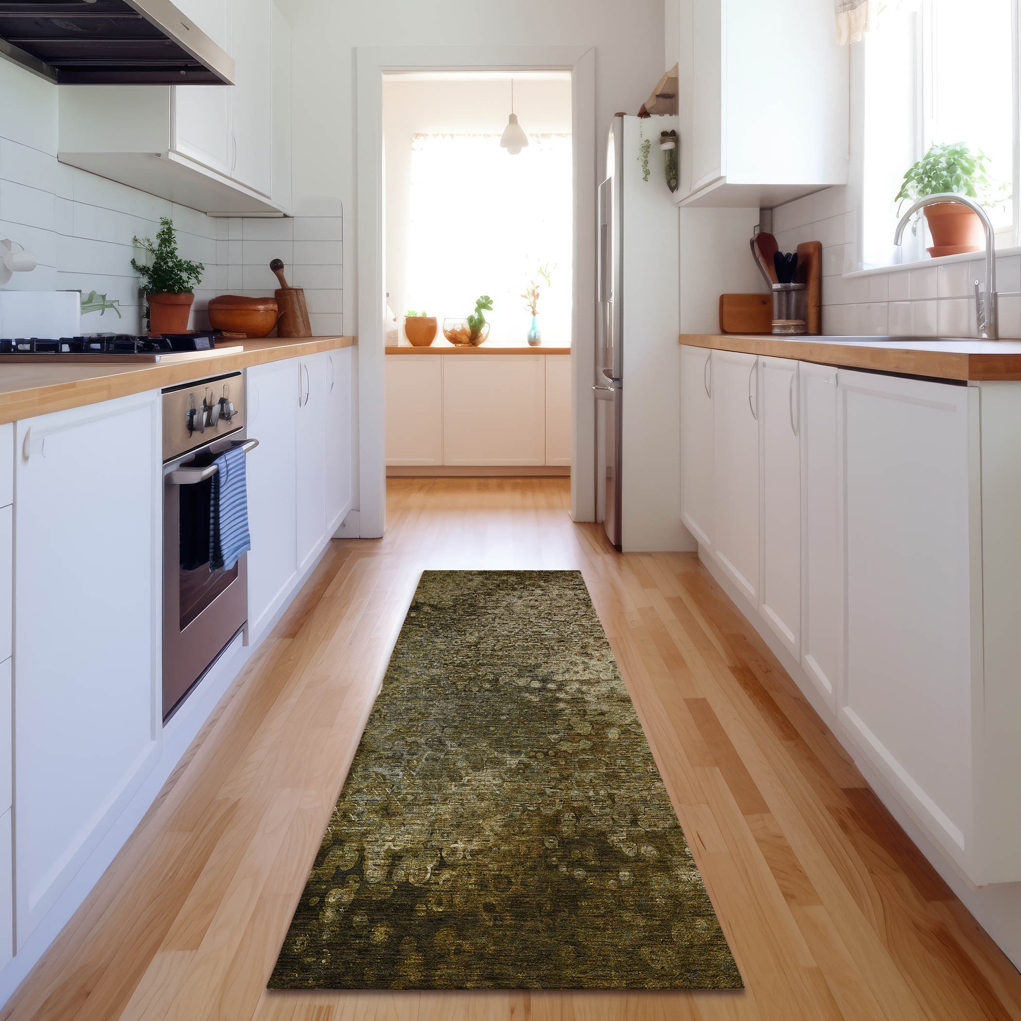 Addison Rugs AMF564IV9X12 Mayfield AMF564IV 9 x 12 (ft) Loomed Polyester Ivory Rectangular Indoor Geometric Machine washable Area rug