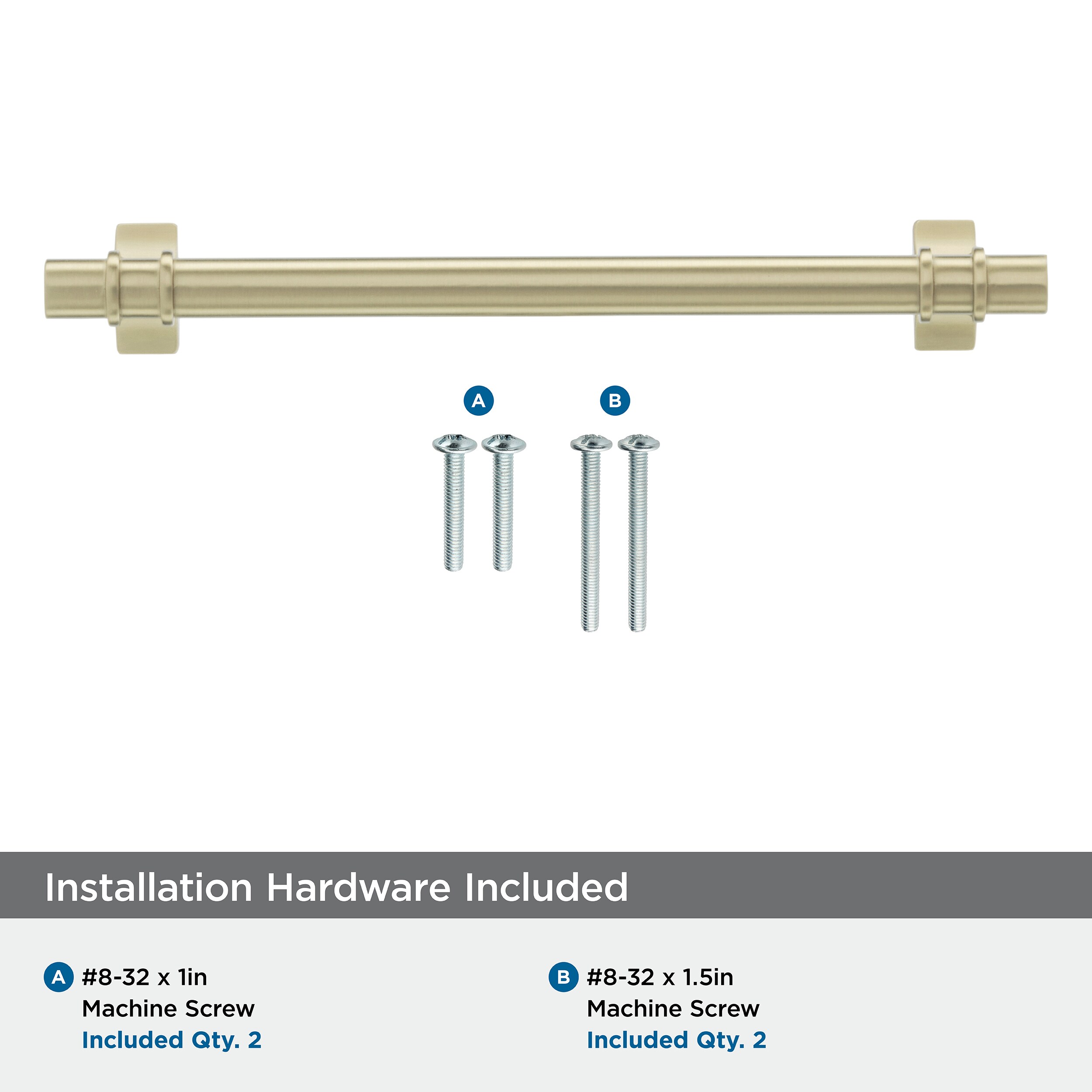 Amerock BP36607BBZ Cabinet-Pulls - View #6