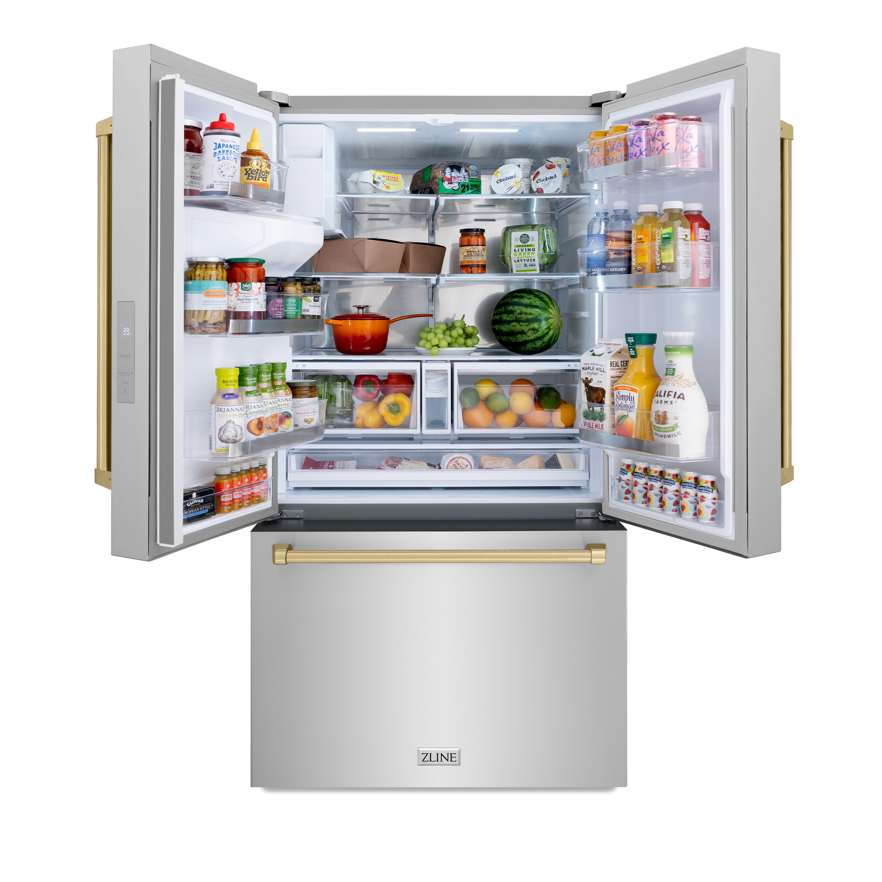 ZLINE KITCHEN & BATH RSMZ-W-36-CB French-Door-Refrigerators - View #5