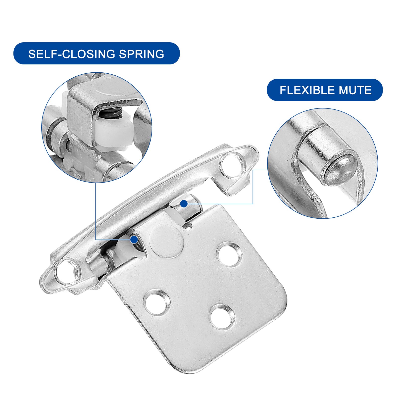 Unique Bargains S25093000UX8801 Cabinet-Hinges - View #4