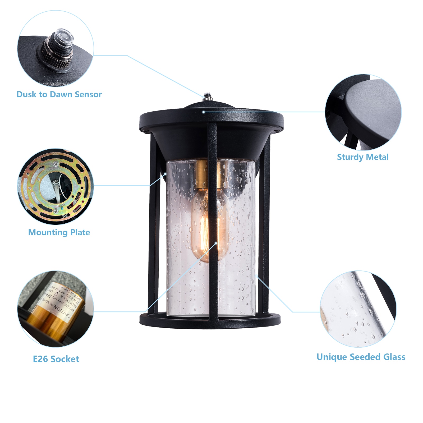 Maxax 2525/2W Outdoor-Wall-Lighting - View #5