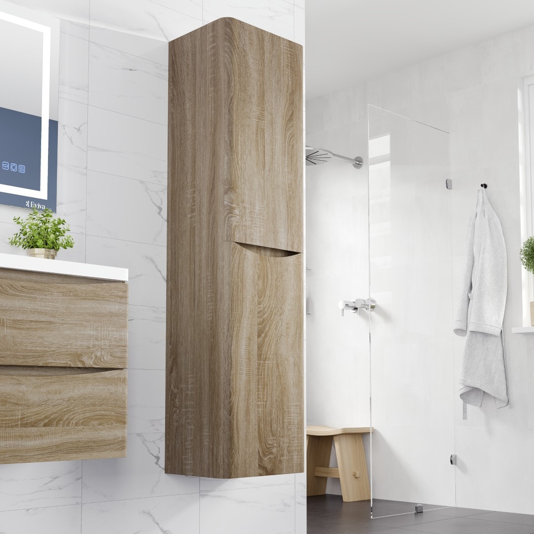 Eviva EVCB15-16WHOK Linen-Cabinets - View #2