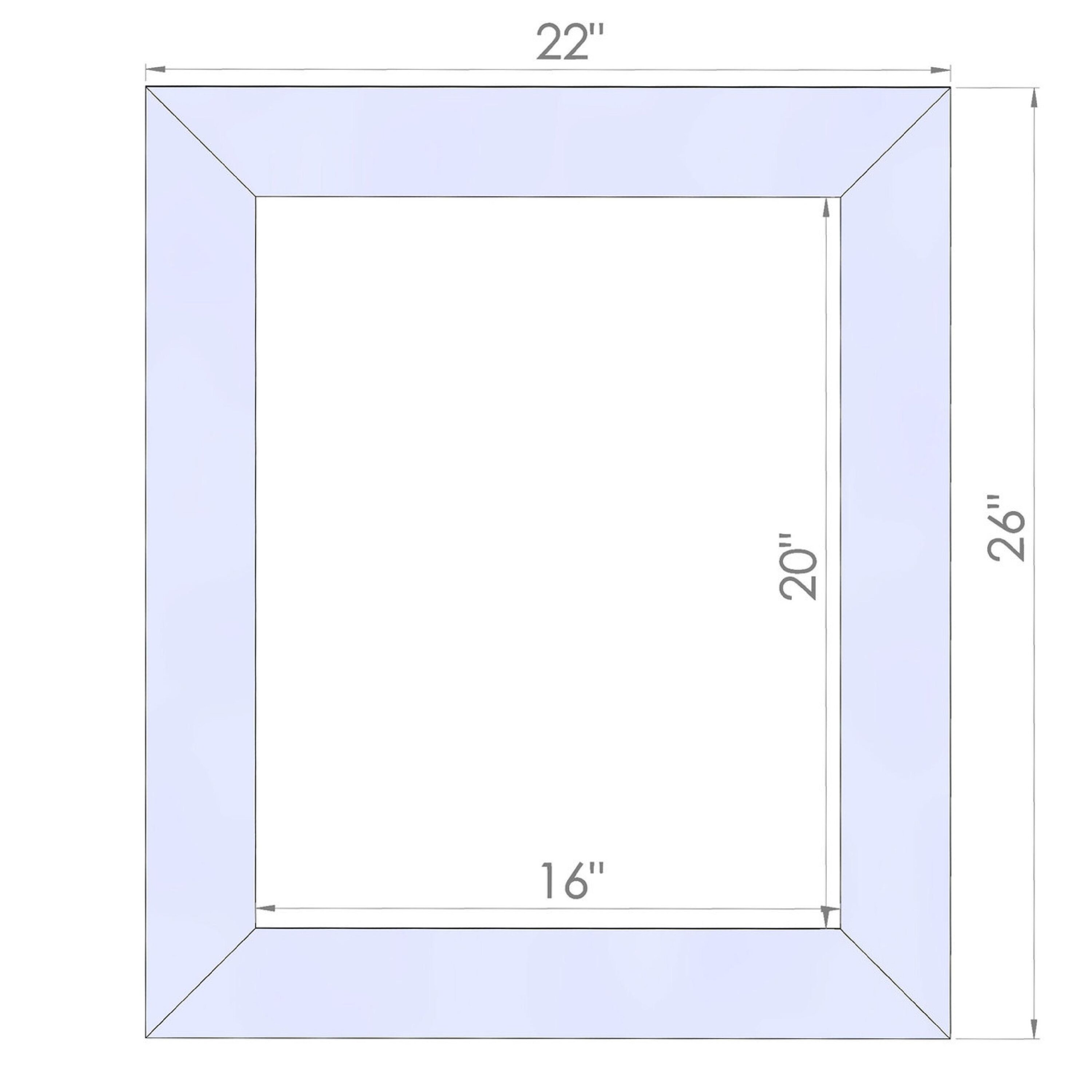 TRINITY 16X20MIR-WW Decor-Mirrors - View #5