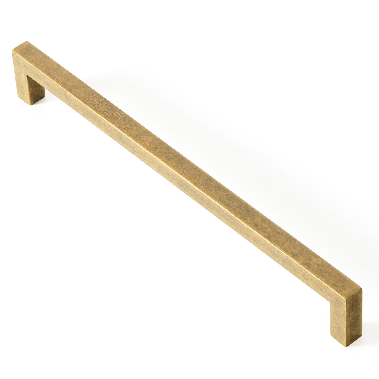 Miaokesen 9335GT-128 5-1/16-in , 128mm Center to Center Antique Brass Rectangular Handle 6 -Pack