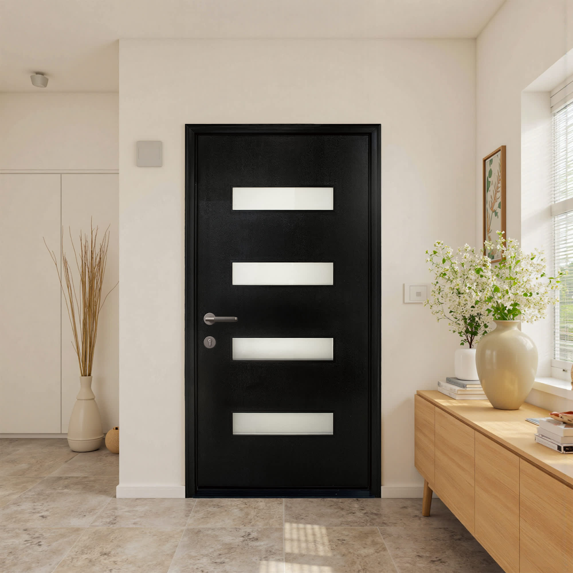 Misty Moon LW0406-GCL-RHM-35 Entry-Doors - View #8