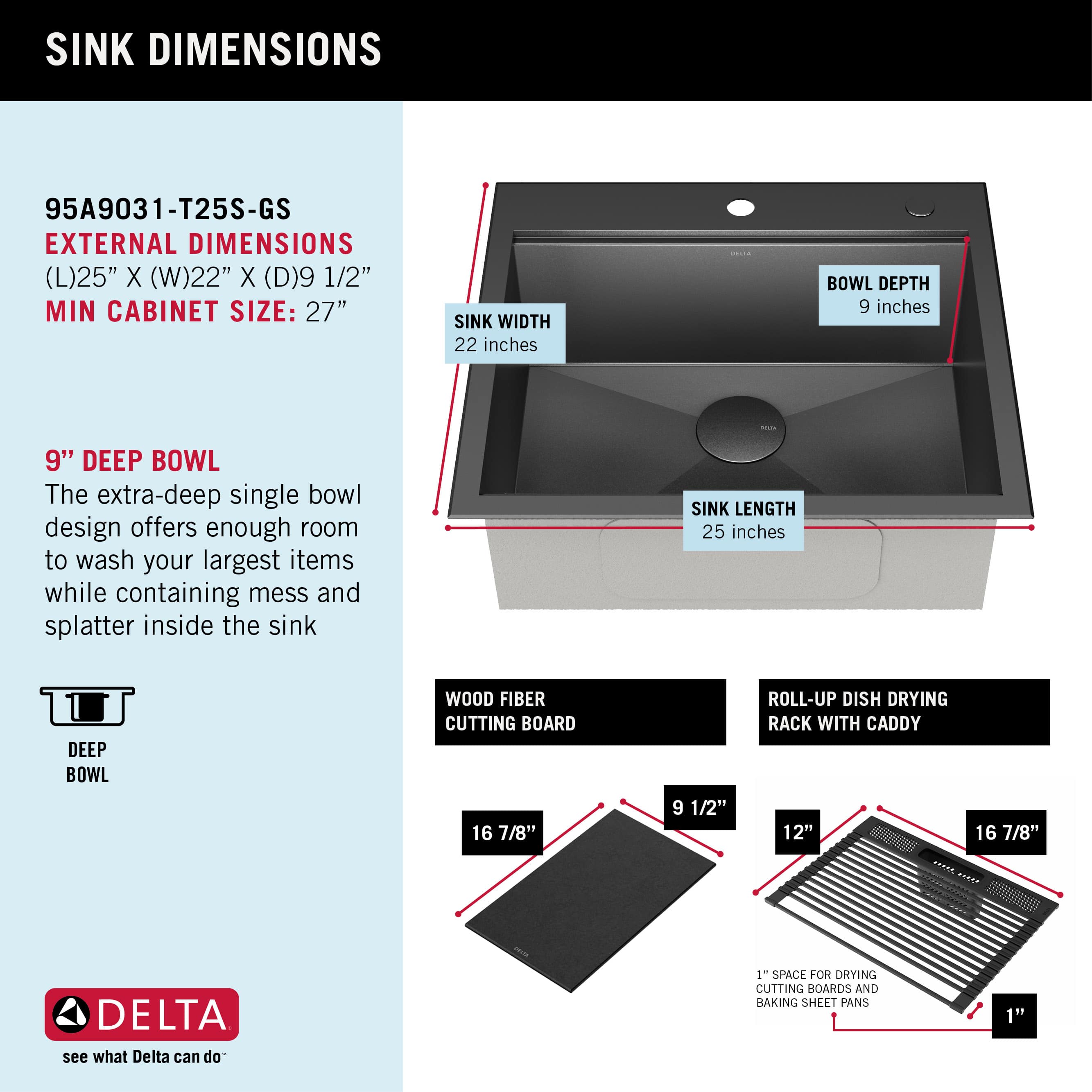 Delta 95A9031-T25S-GS Kitchen-Sinks - View #9