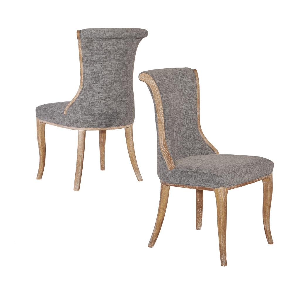 linon home linen upholstered chair