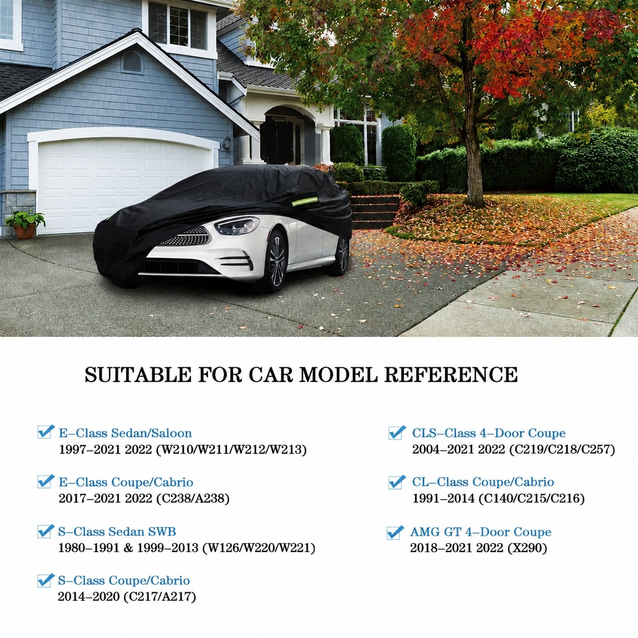 SenQWFa LDC0817C884 Universal-Car-Covers - View #2