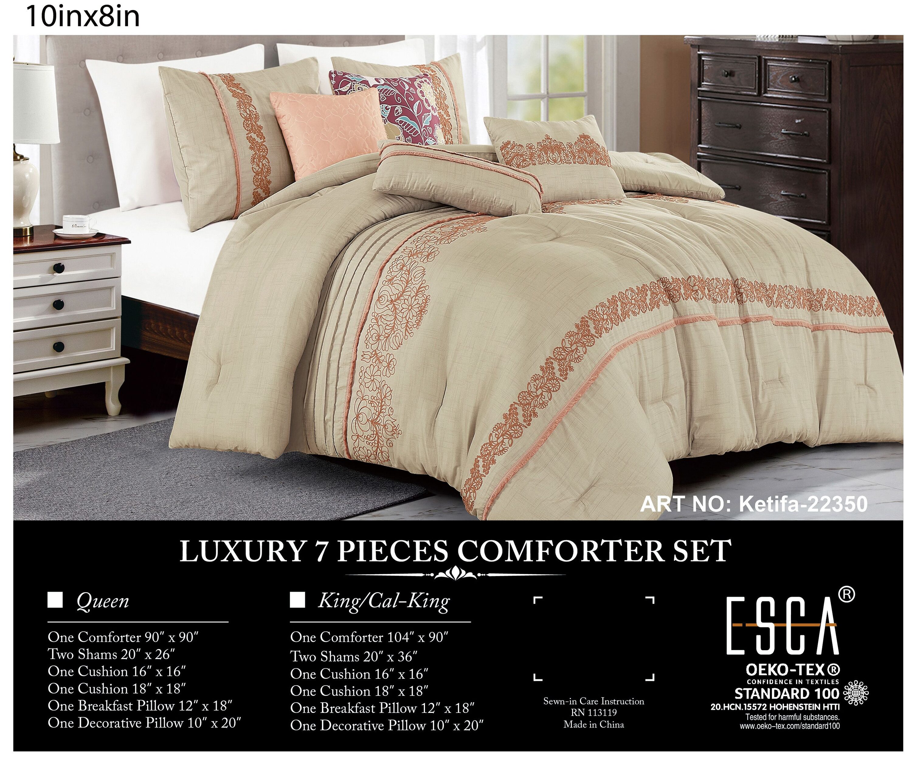 JUSHUA WXY-H55VWT Comforters-And-Bedspreads - View #3