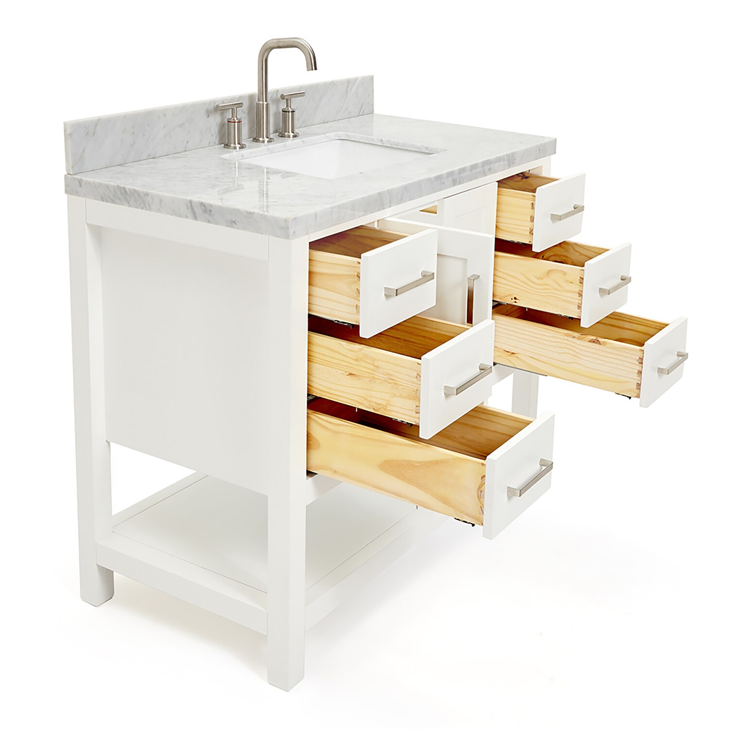 ARIEL S043SCWRVOWHT Bath-Vanity-Combo - View #5